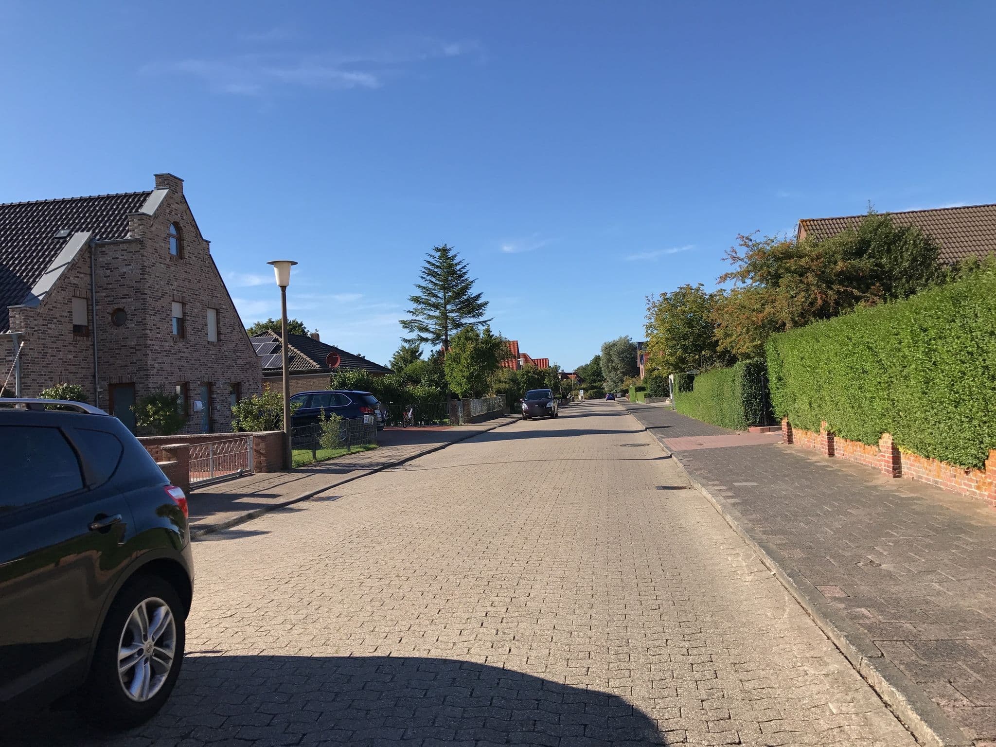 Street view near Hus in Lee, Borkum