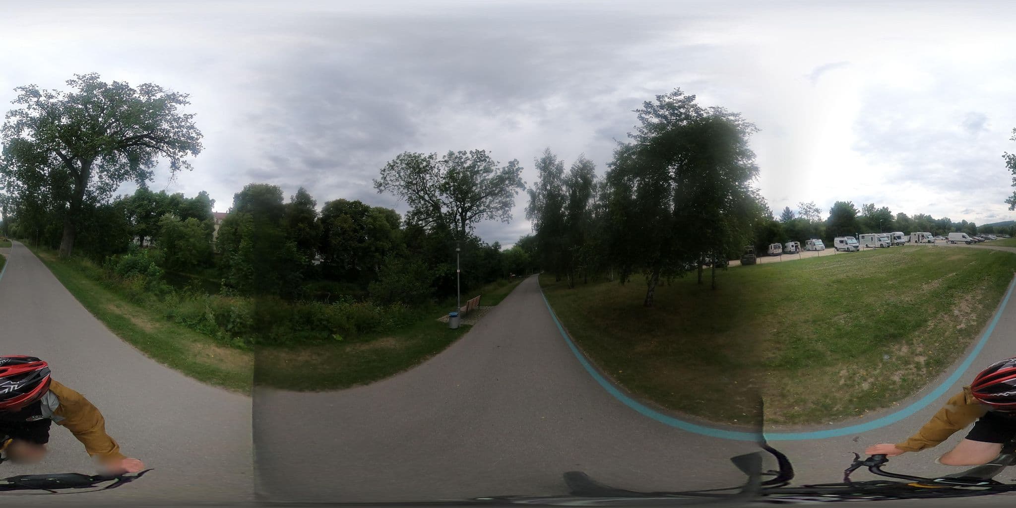 Street view near Wohnmobilstellplatz im Donaupark Tuttlingen, Tuttlingen — © RadNETZ (CC BY-SA · Mapillary)