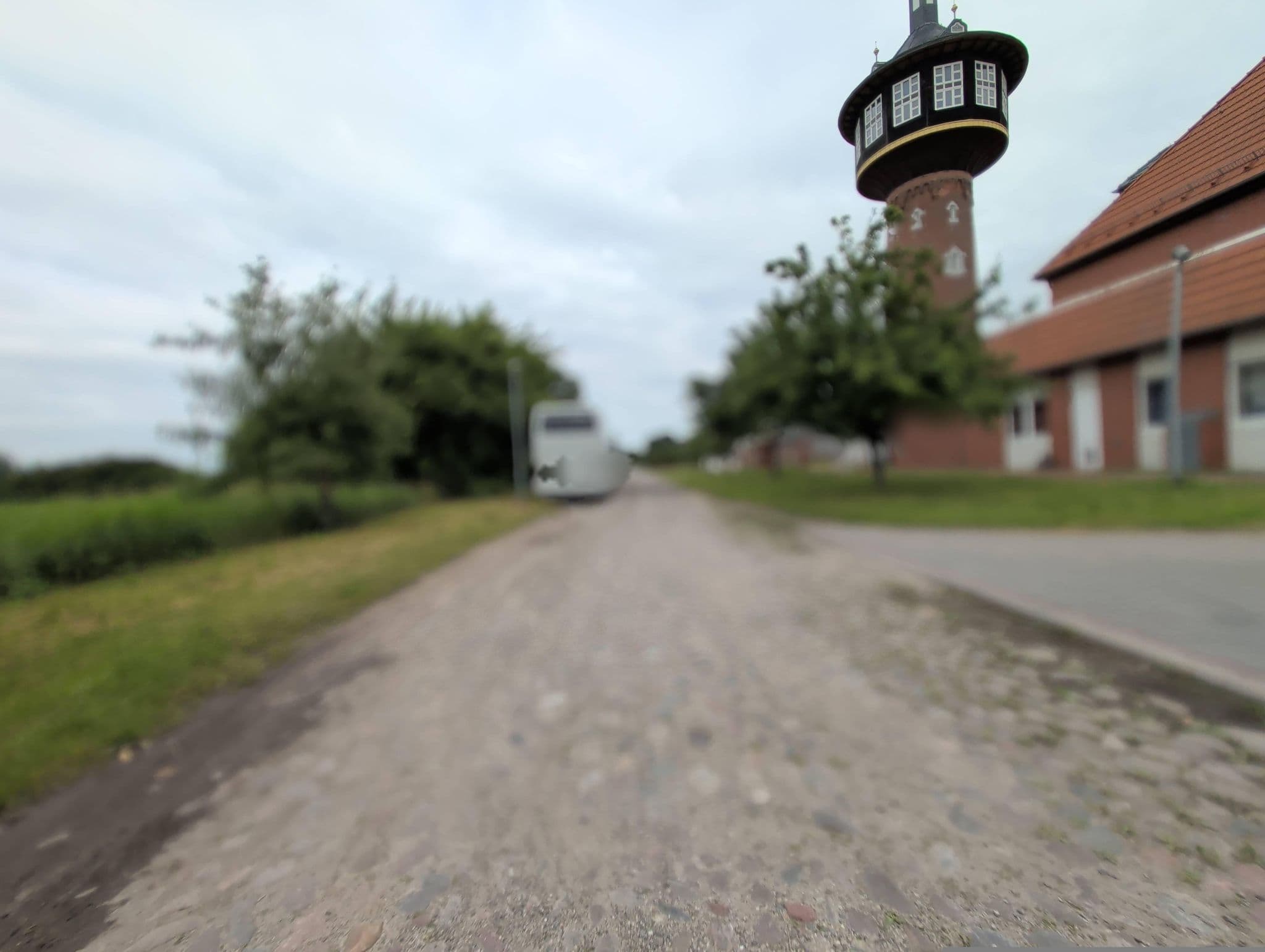 Street view near Turm Hotel, Schwedt (Oder) — © Harry_Canyon (CC BY-SA · Mapillary)