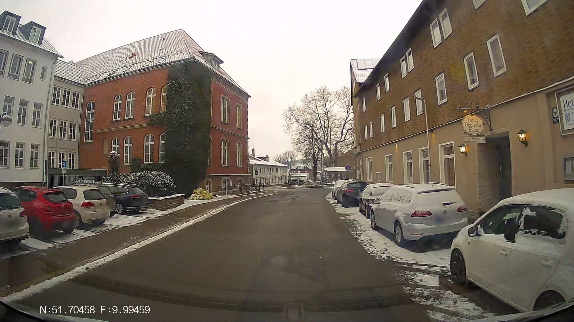 Street view near Hotel Deutsche Eiche, Northeim — © Hightower- (CC BY-SA · Mapillary)