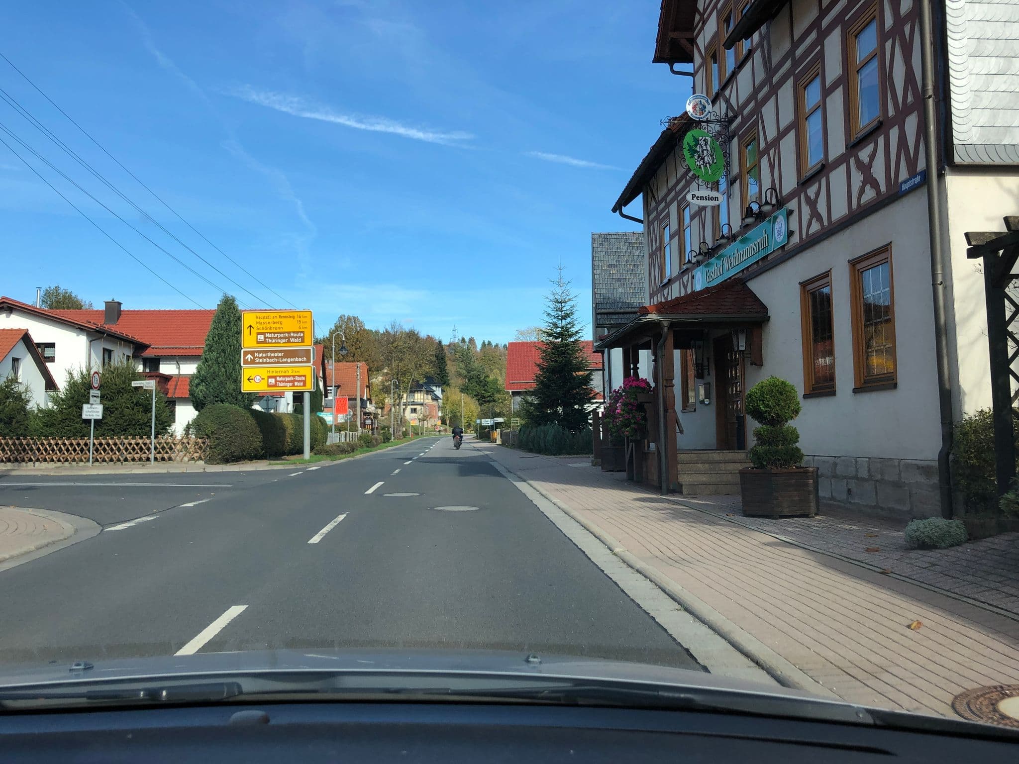 Street view near Gasthof Weidmannsruh, Schleusingen — © bejotel (CC BY-SA · Mapillary)