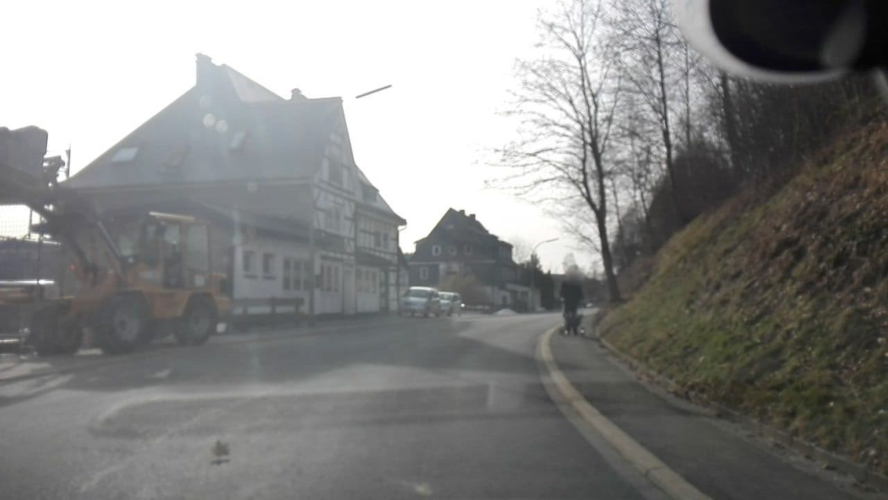 Street view near Haus Himmelreich, Winterberg