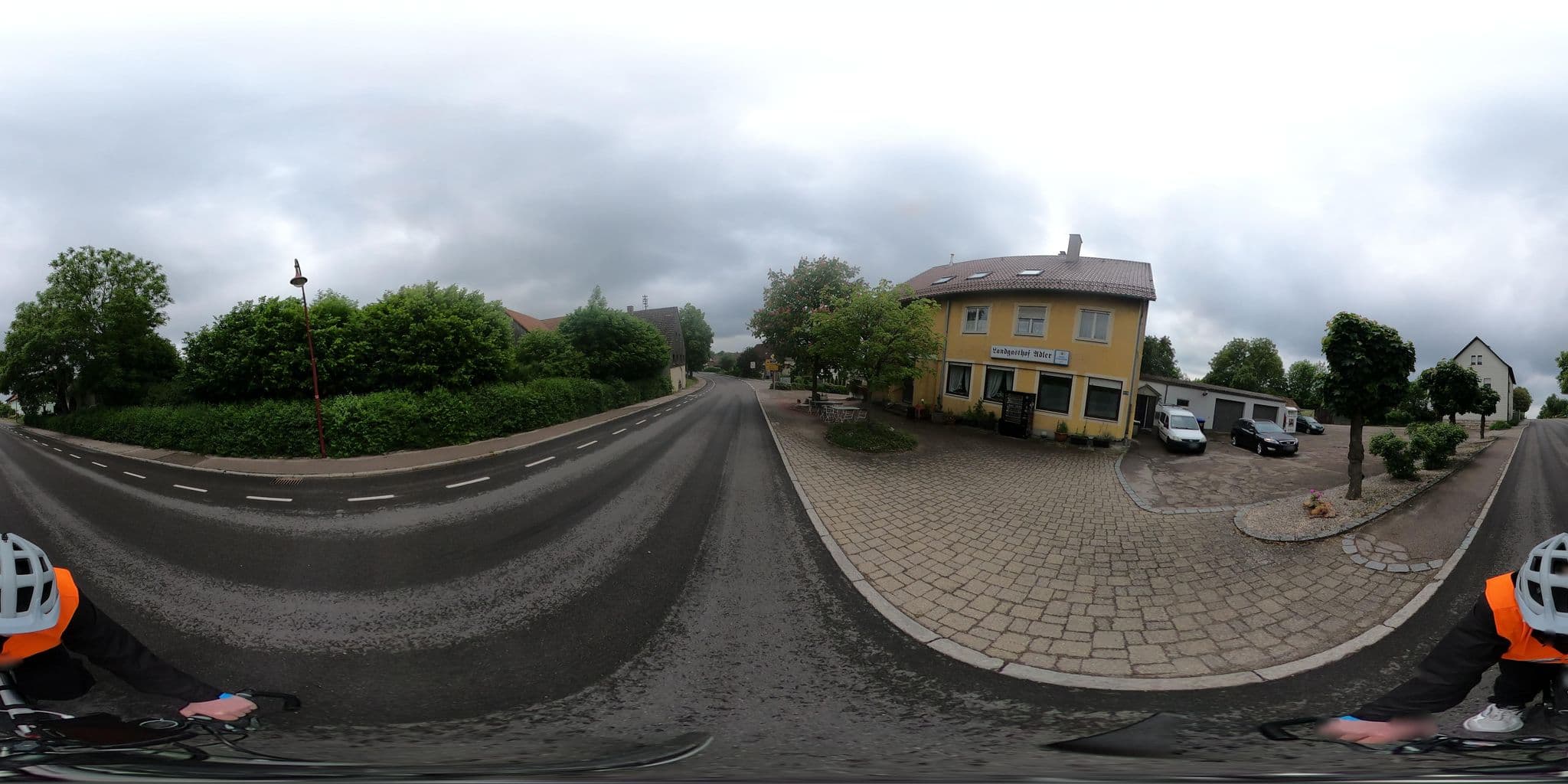 Street view near Landgasthof Adler, Schnelldorf — © RadNETZ (CC BY-SA · Mapillary)