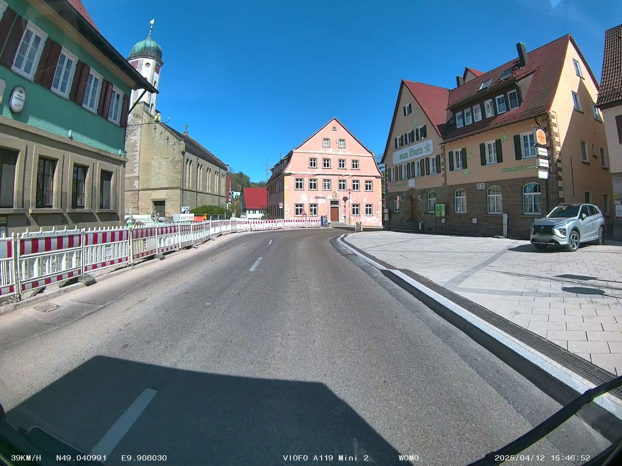 Street view near Landgasthof zum Bären, Bühlertann — © soulcover (CC BY-SA · Mapillary)