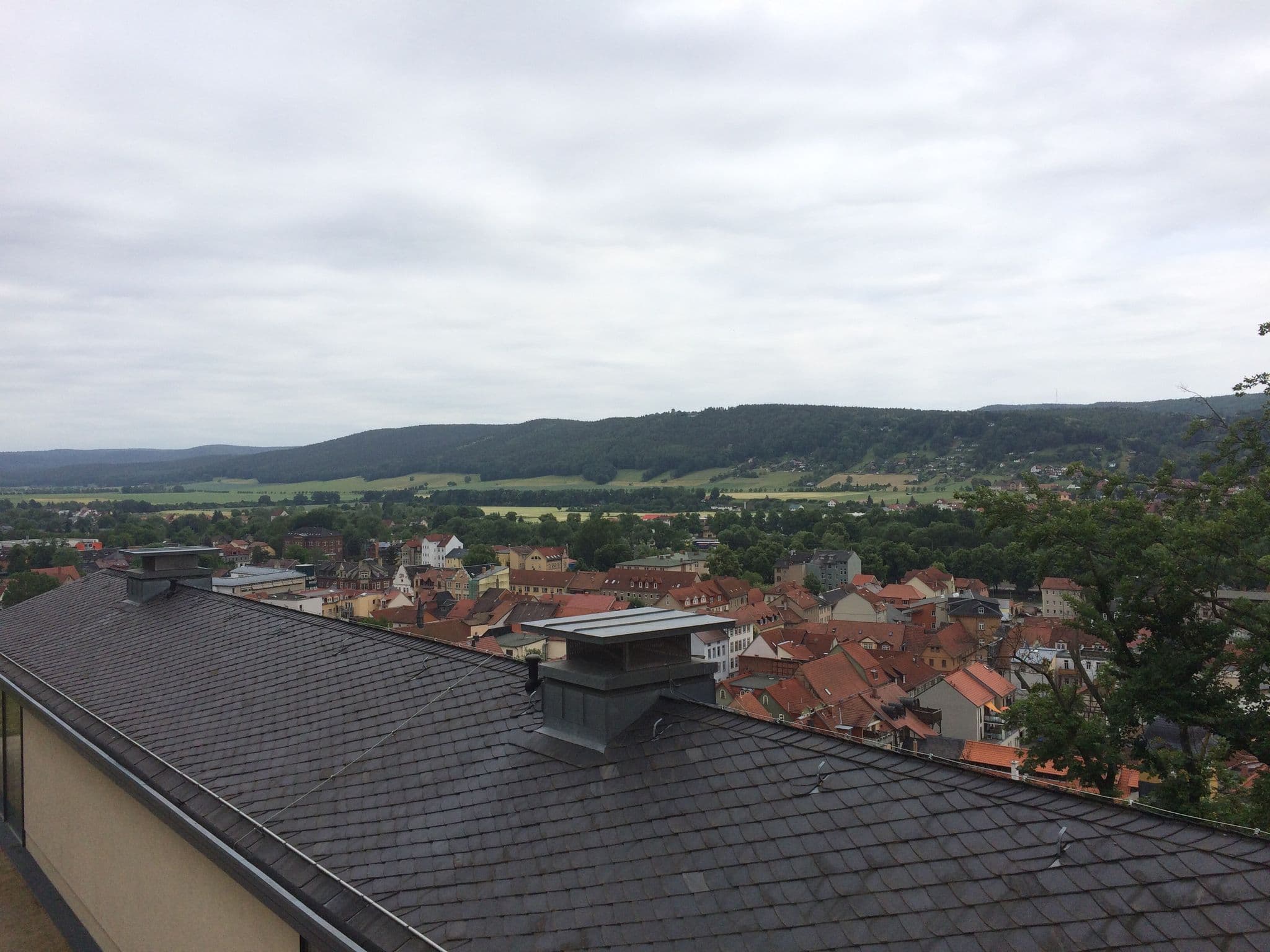Street view near Ferienhaus Rentsch, Rudolstadt — © bbo (CC BY-SA · Mapillary)
