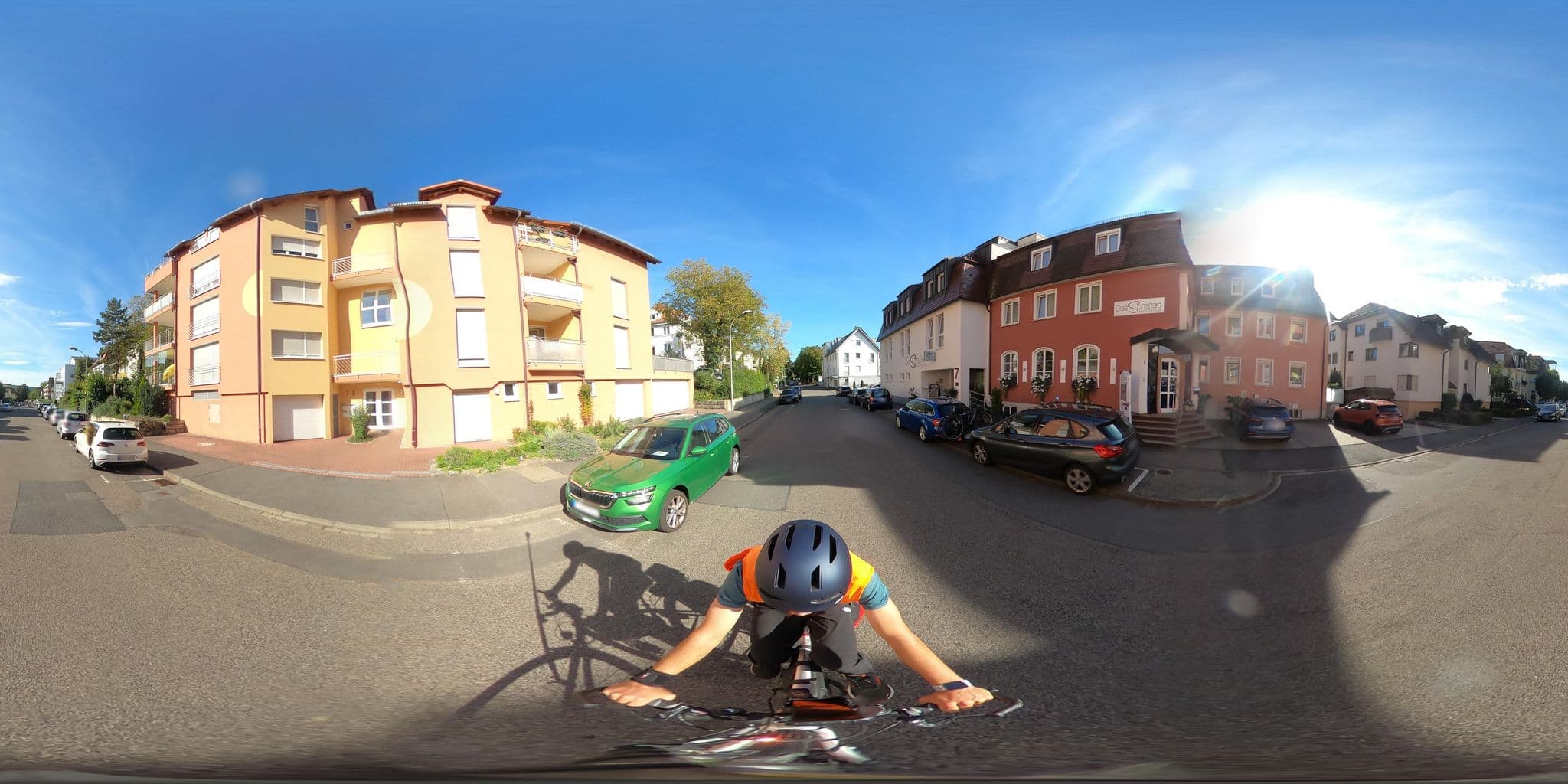 Street view near Hotel DasSchaffers, Bad Mergentheim — © RadNETZ (CC BY-SA · Mapillary)