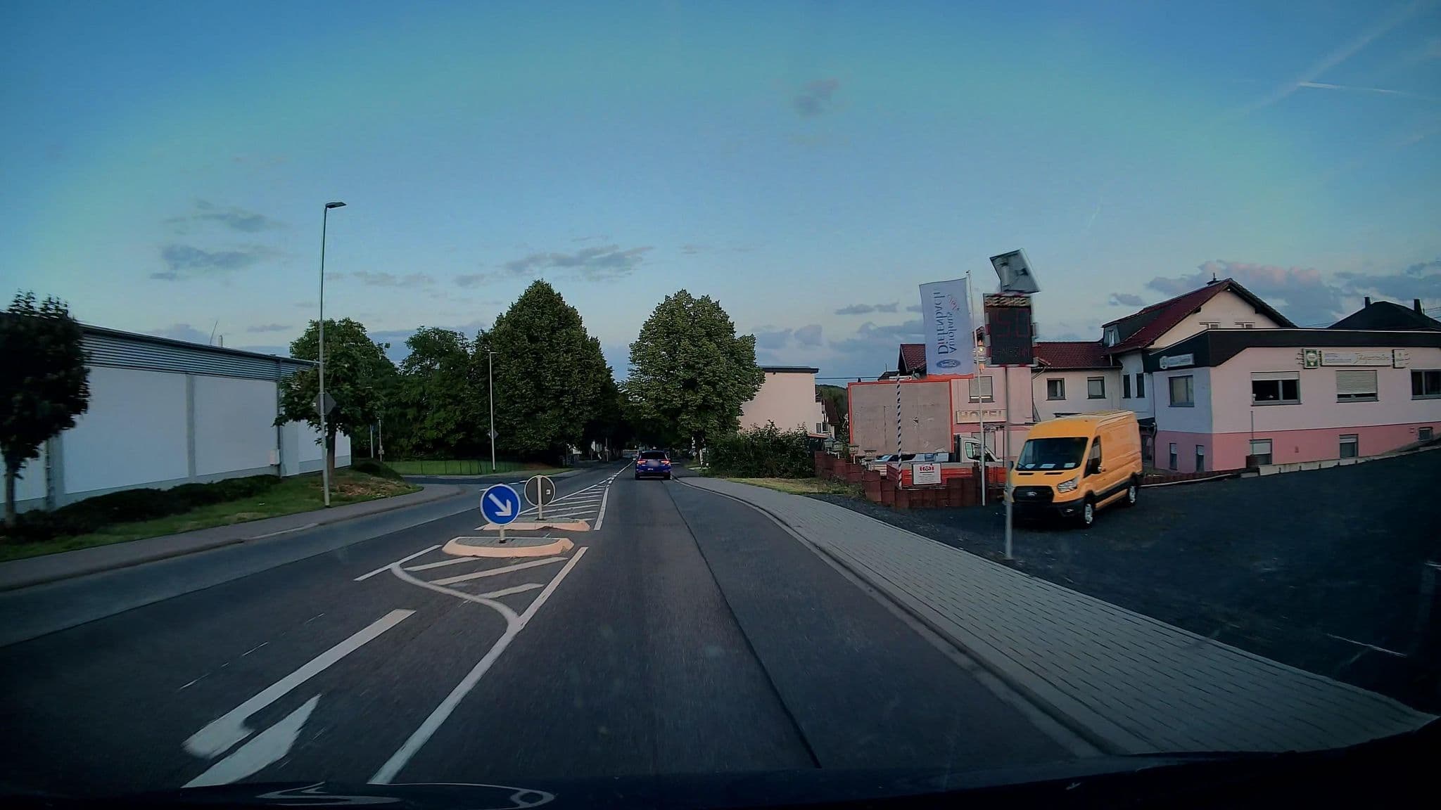 Street view near Hotel Jägerstube, Niedererbach — © kalcaaro (CC BY-SA · Mapillary)