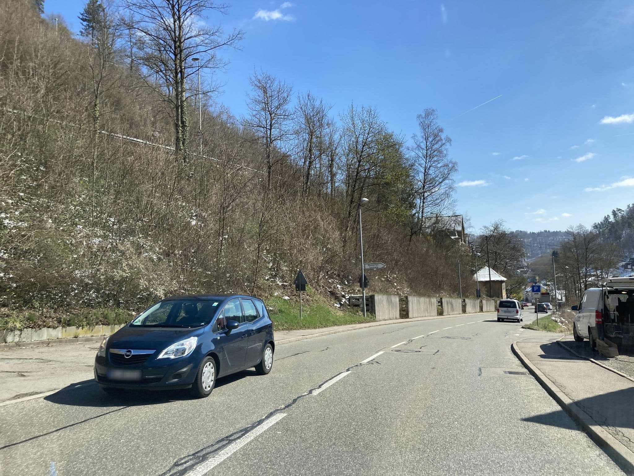 Street view near Gästehaus Dependance Zum Wasserfall, Oberndorf — © tasmaniadevil (CC BY-SA · Mapillary)
