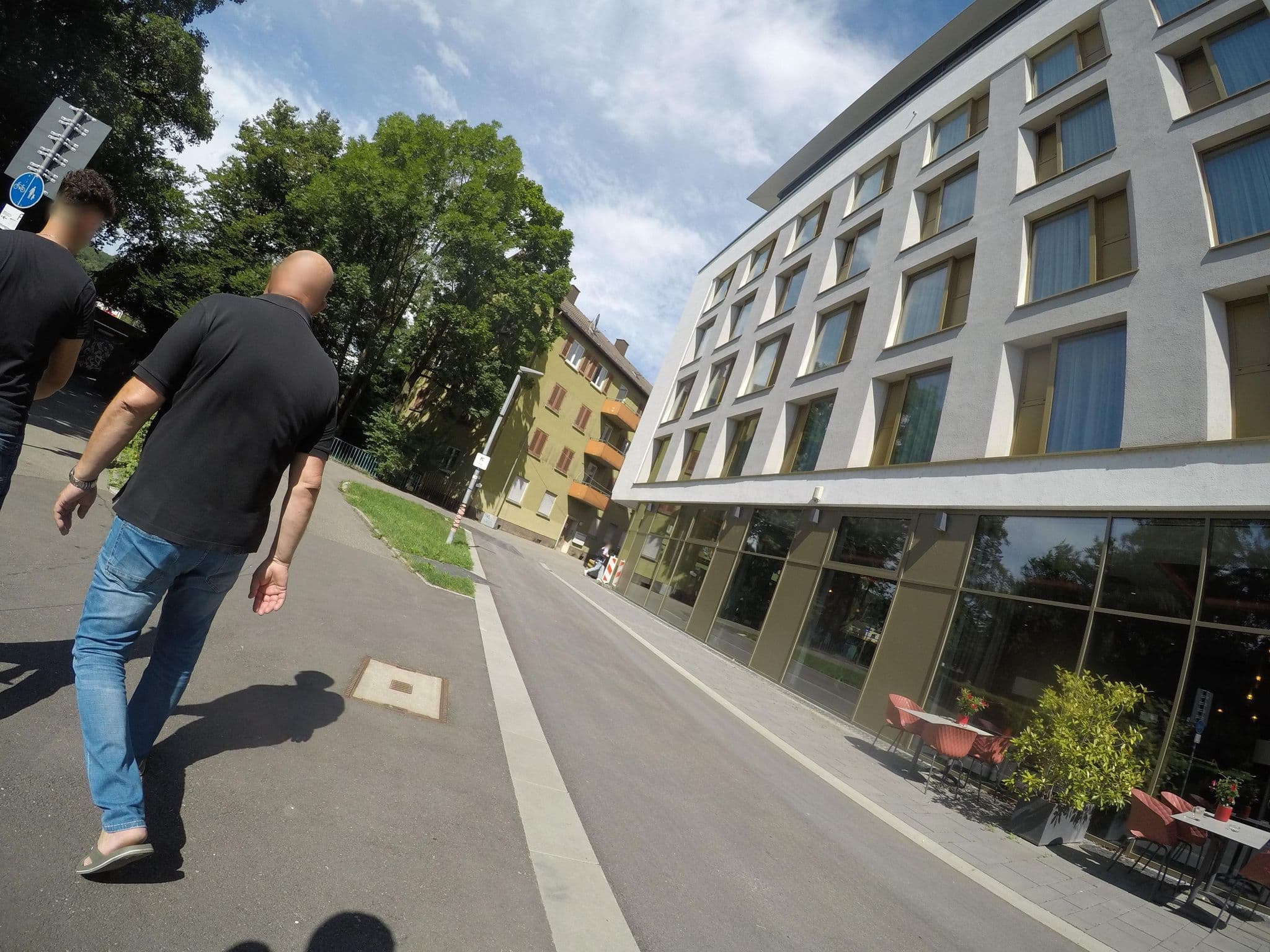 Street view near Leonardo Royal Hotel Ulm, Ulm — © ray66 (CC BY-SA · Mapillary)