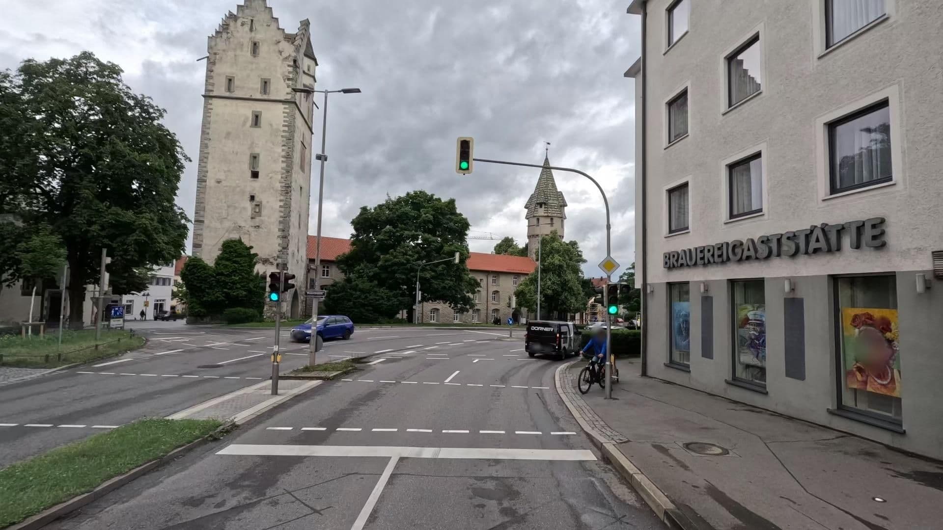 Street view near Hotel Storchen, Ravensburg — © bct (CC BY-SA · Mapillary)