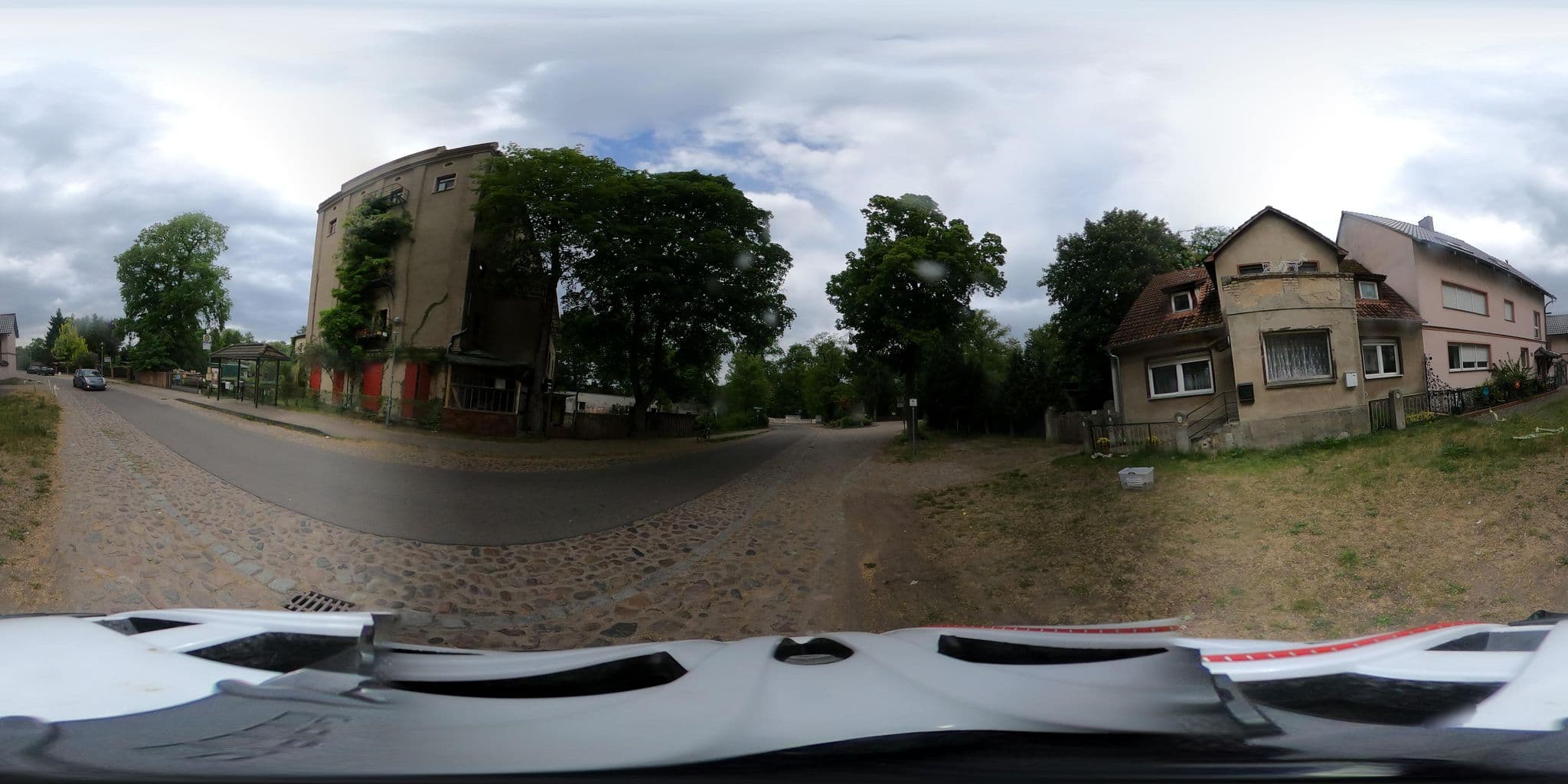 Street view near Kornspeicher Himmelpfort, Fürstenberg — © Oderradler (CC BY-SA · Mapillary)