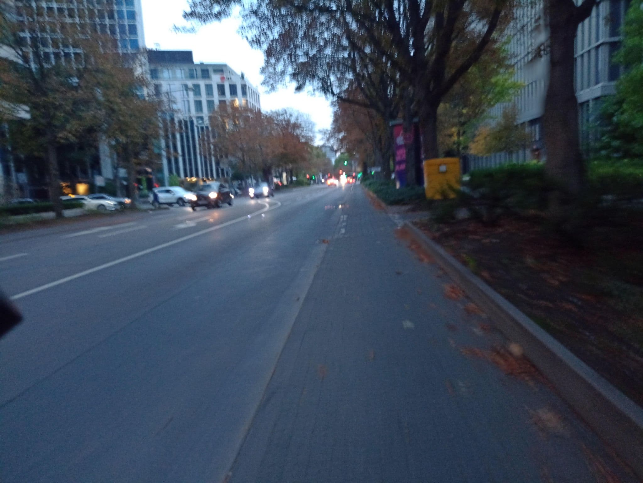 Street view near The Flag West M., Frankfurt am Main