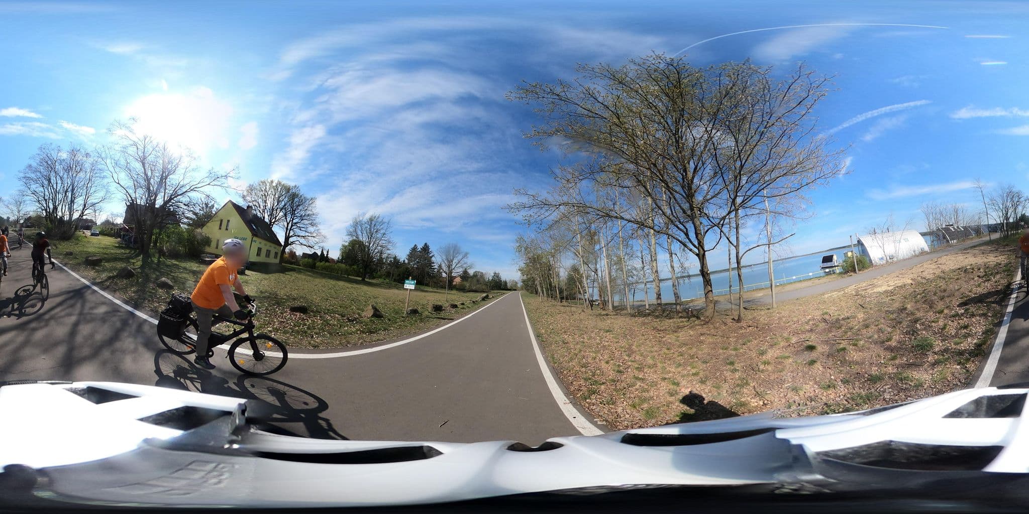 Street view near Haus am See, Senftenberg — © Oderradler (CC BY-SA · Mapillary)