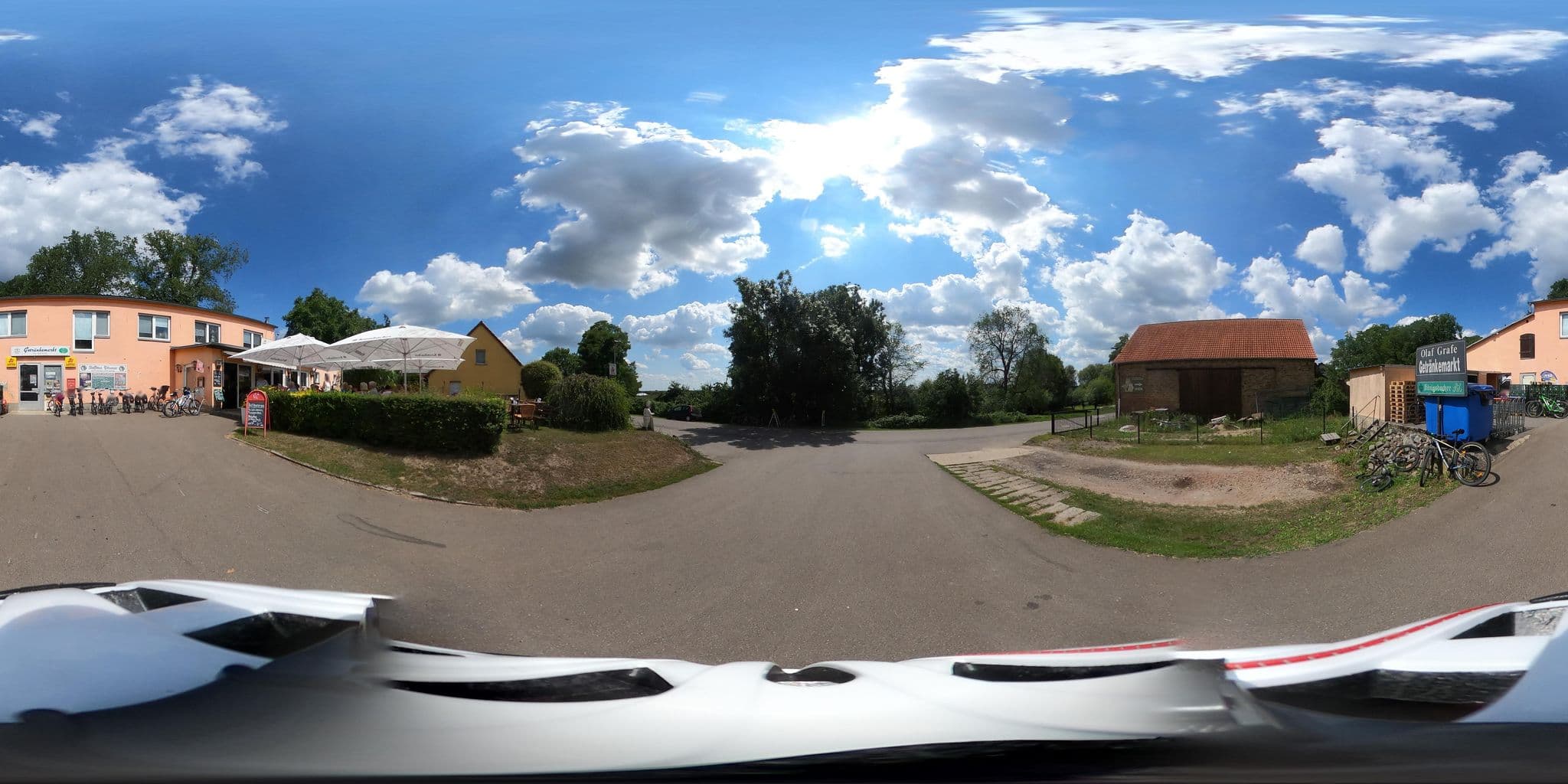 Street view near Deichhaus Oderbruch, Oderberg — © Oderradler (CC BY-SA · Mapillary)