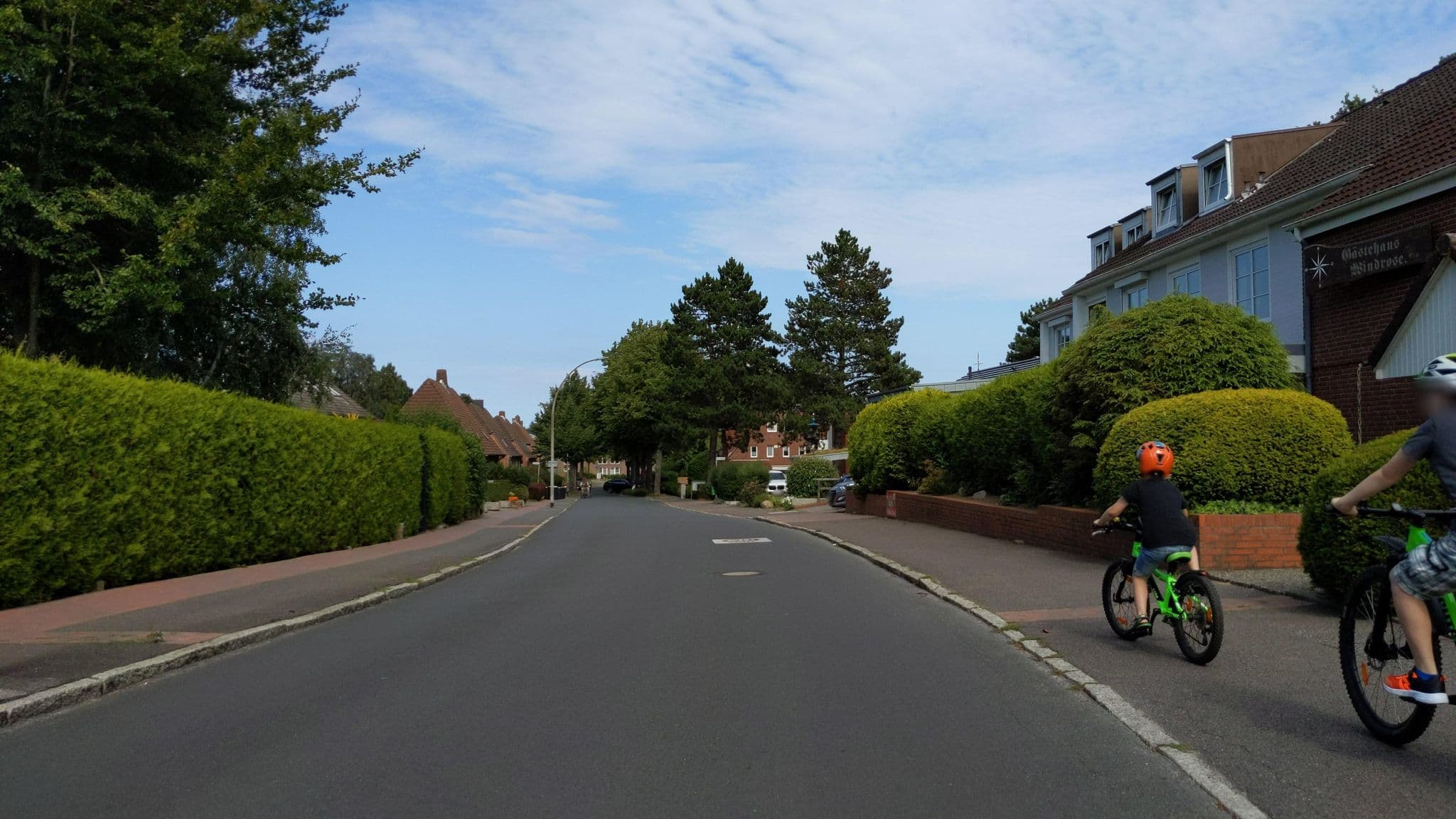 Street view near Gästehaus Windrose, Neustadt in Holstein