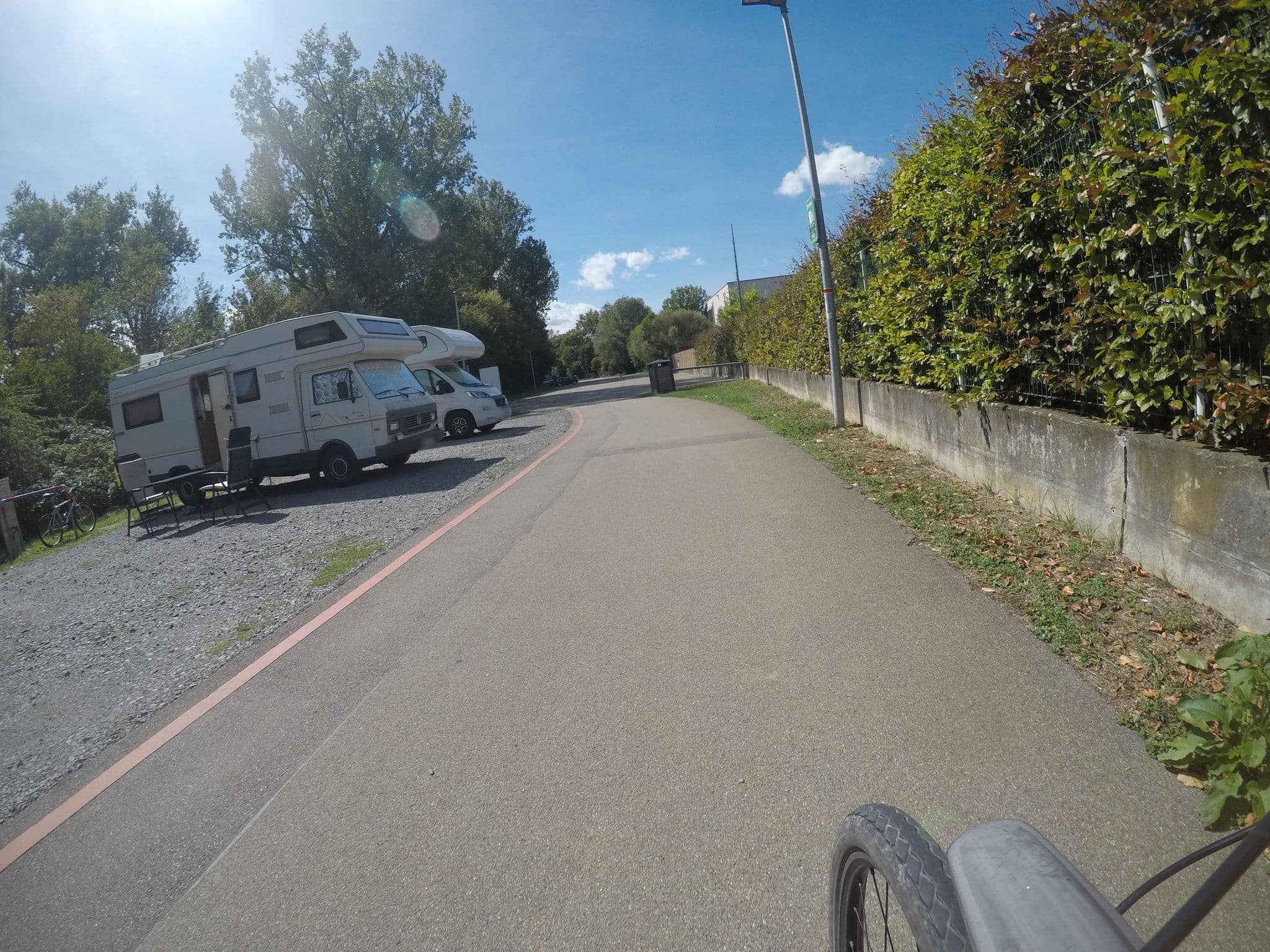 Street view near Wohnmobilstellplatz Sportpark Rems, Schorndorf — © mfa (CC BY-SA · Mapillary)