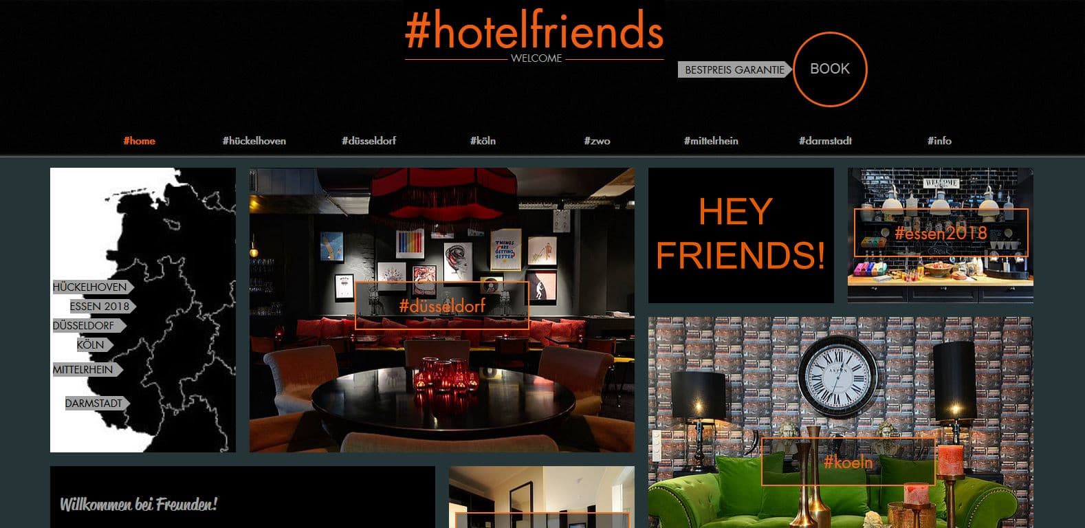 hotel friends Zeche Zollverein Essen, Gelsenkirchen