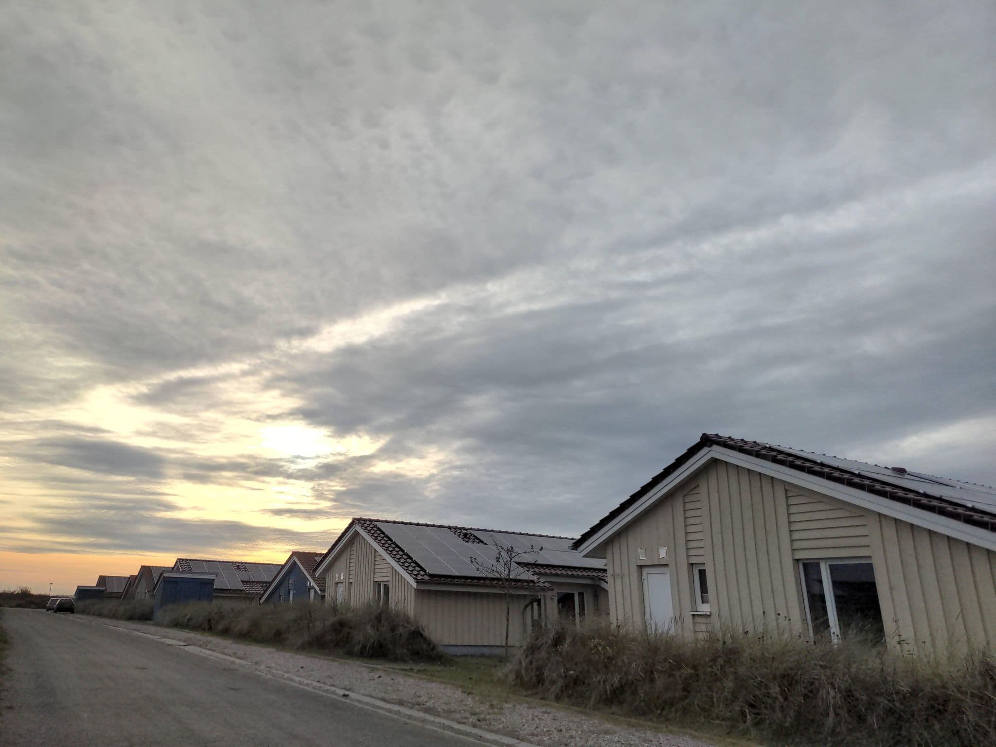 Street view near Slup, Neustadt in Holstein