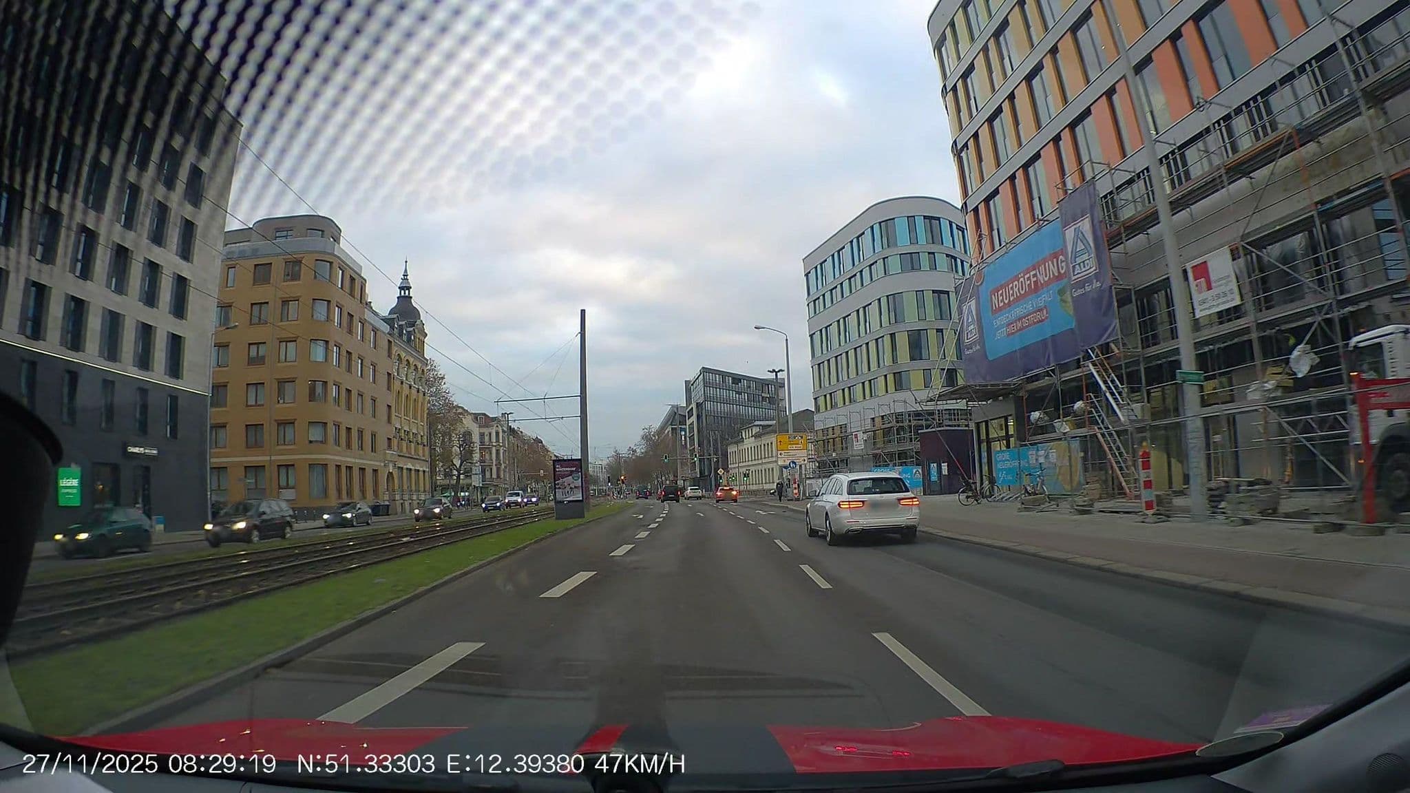 Street view near Légère Express, Leipzig — © AR88 (CC BY-SA · Mapillary)