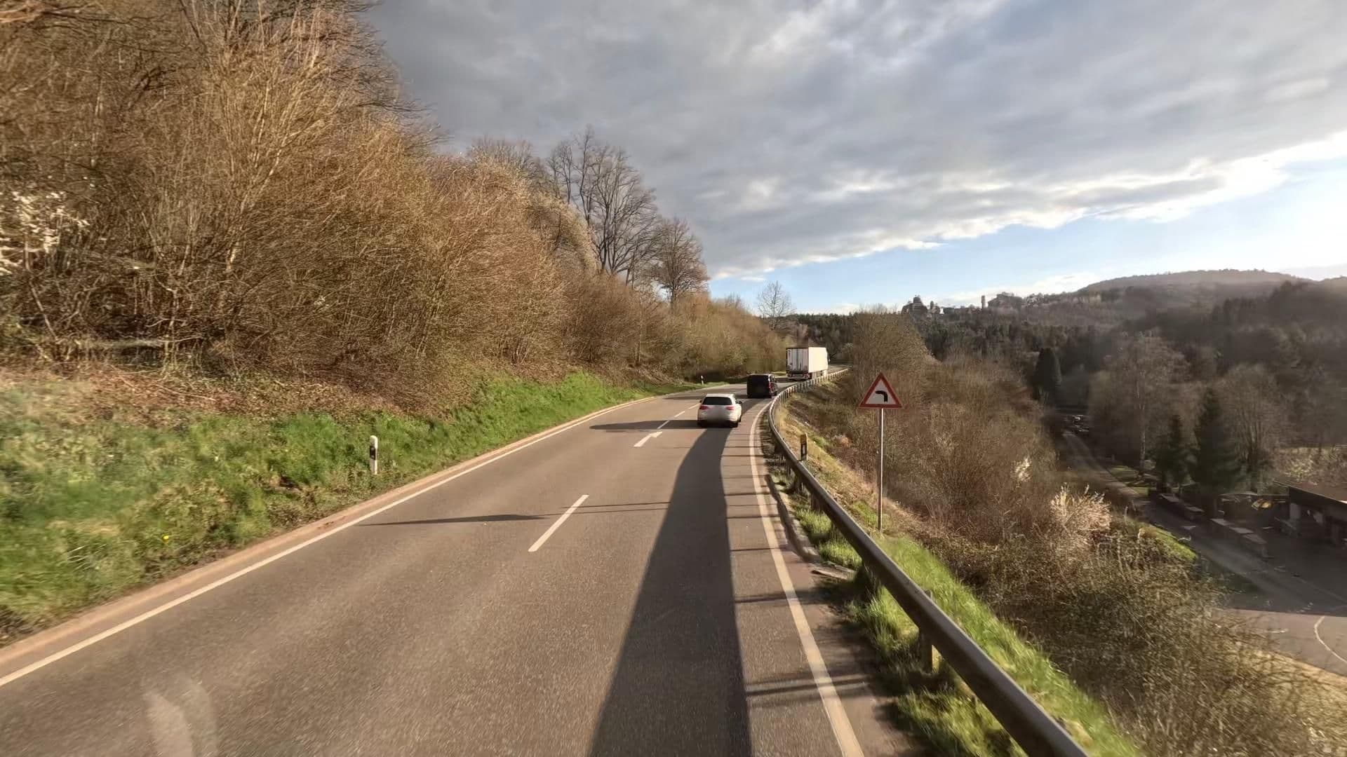 Street view near Ferienwohnung Felsenlandblick, Dahn — © bct (CC BY-SA · Mapillary)