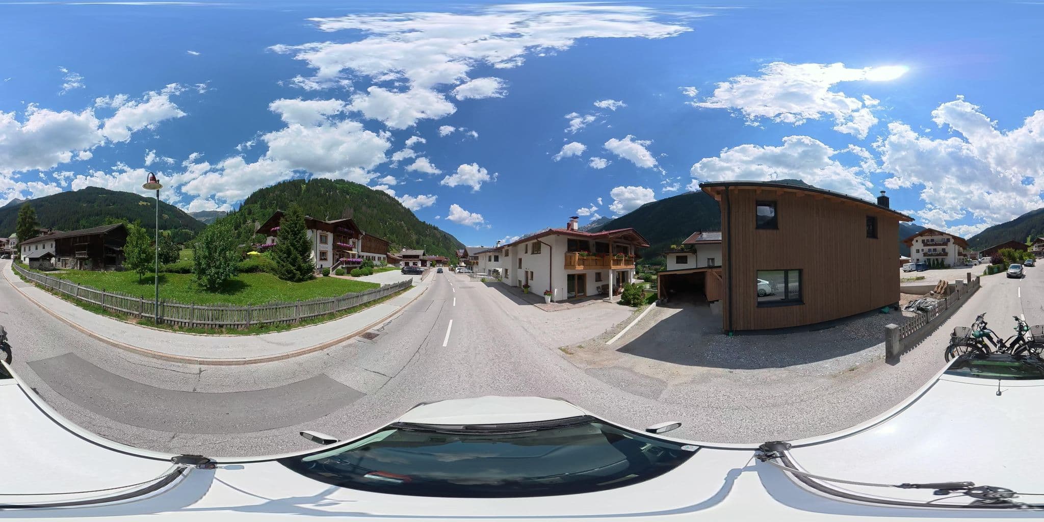 Street view near Haus Wally, Neustift im Stubaital