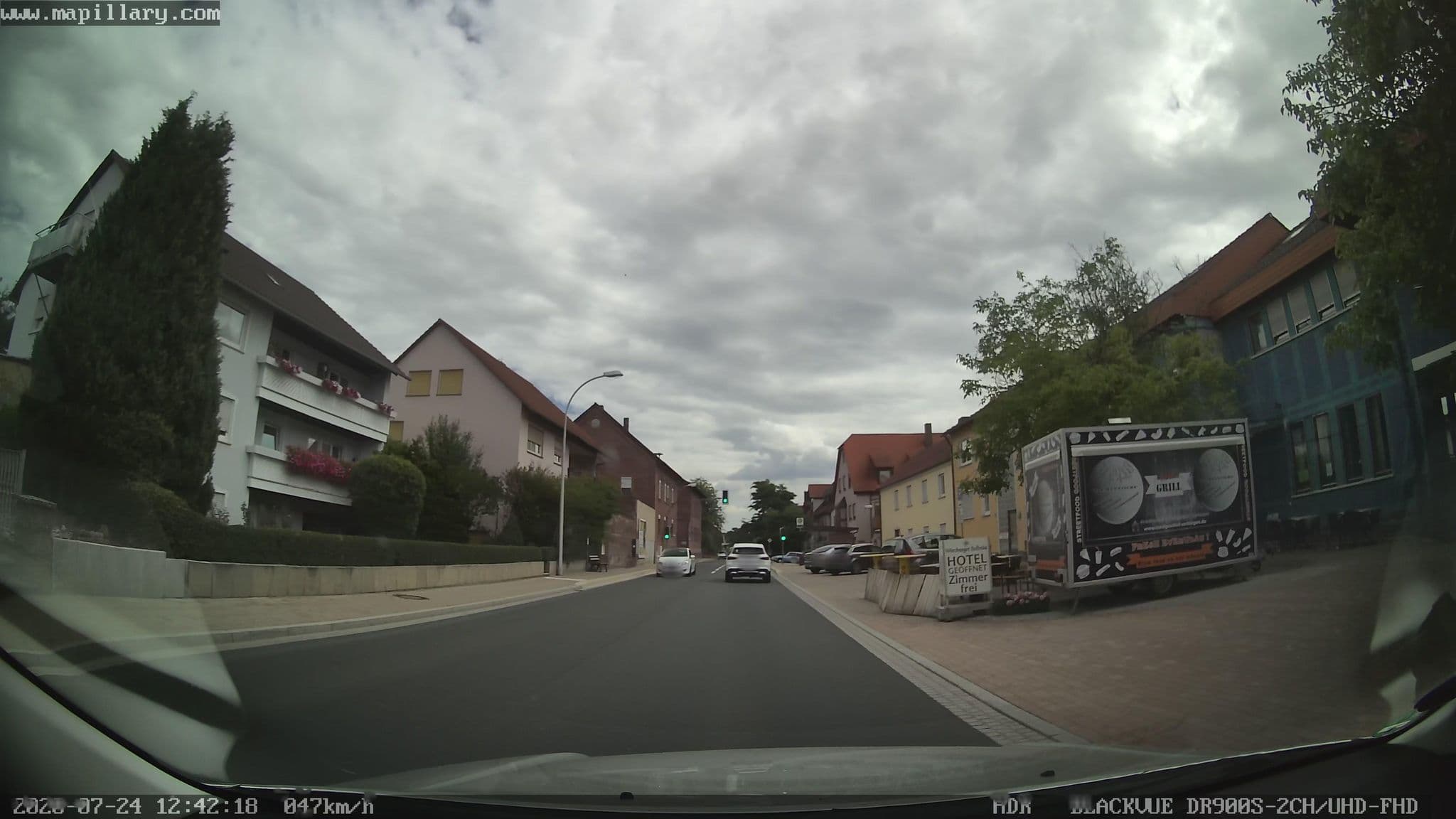 Street view near Fränkischer Landgasthof, Uettingen — © mapcreator (CC BY-SA · Mapillary)