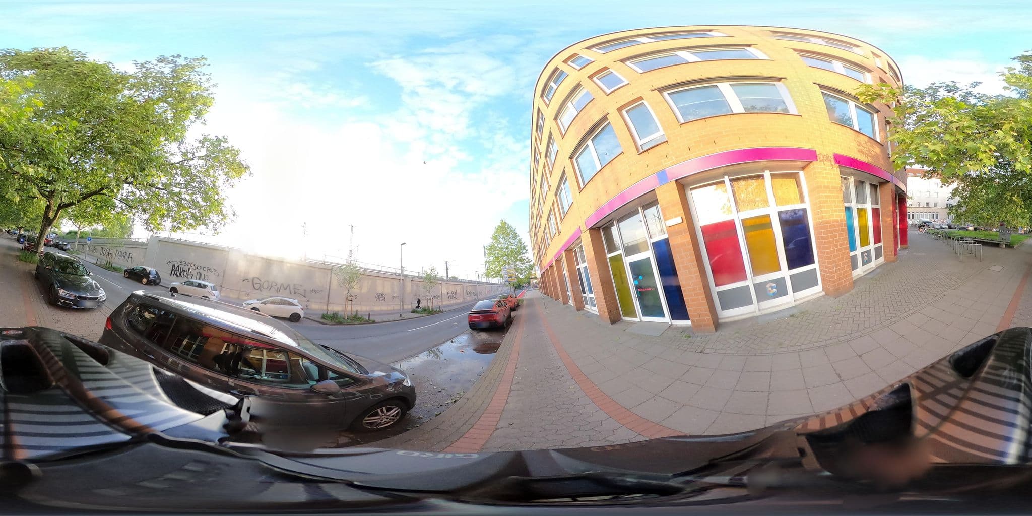 Street view near BoxHotel, Oststadt — © Nortix (CC BY-SA · Mapillary)
