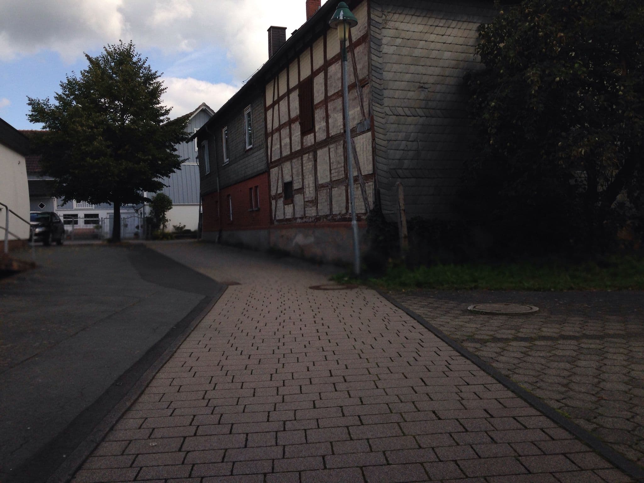 Street view near Ferien- und Gästehaus Kay, Allendorf — © dor4 (CC BY-SA · Mapillary)