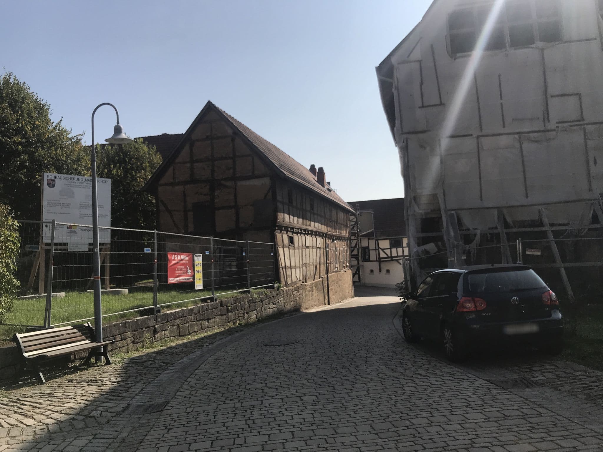 Street view near Ferienhaus Rosenbusch, Treffurt — © fuldata (CC BY-SA · Mapillary)