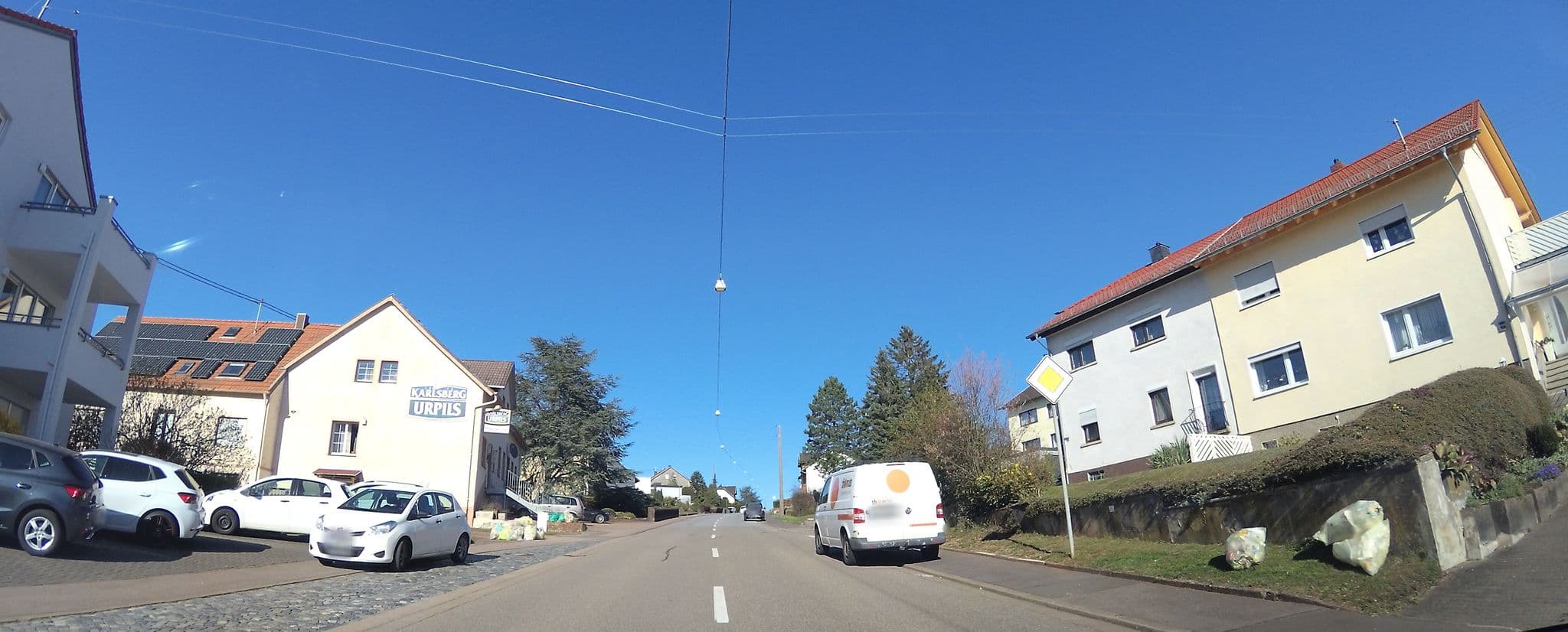 Street view near Casa Silvia, Riegelsberg — © teddy73 (CC BY-SA · Mapillary)