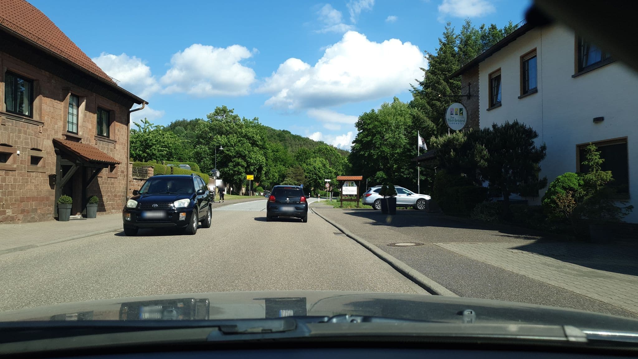 Street view near Landhotel Zum Storchennest, Bann — © b166er (CC BY-SA · Mapillary)