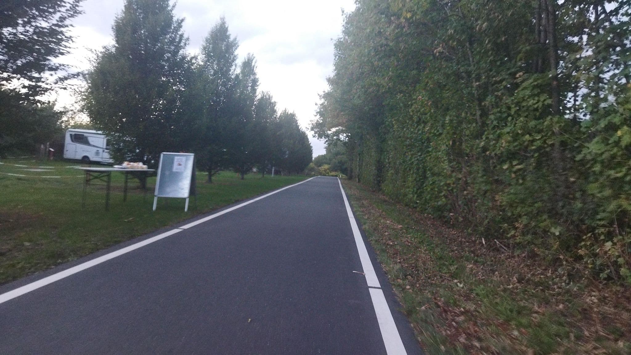 Street view near Wohnmobilstellplatz am Horstmarer Bahnhof, Horstmar — © changchun1 (CC BY-SA · Mapillary)