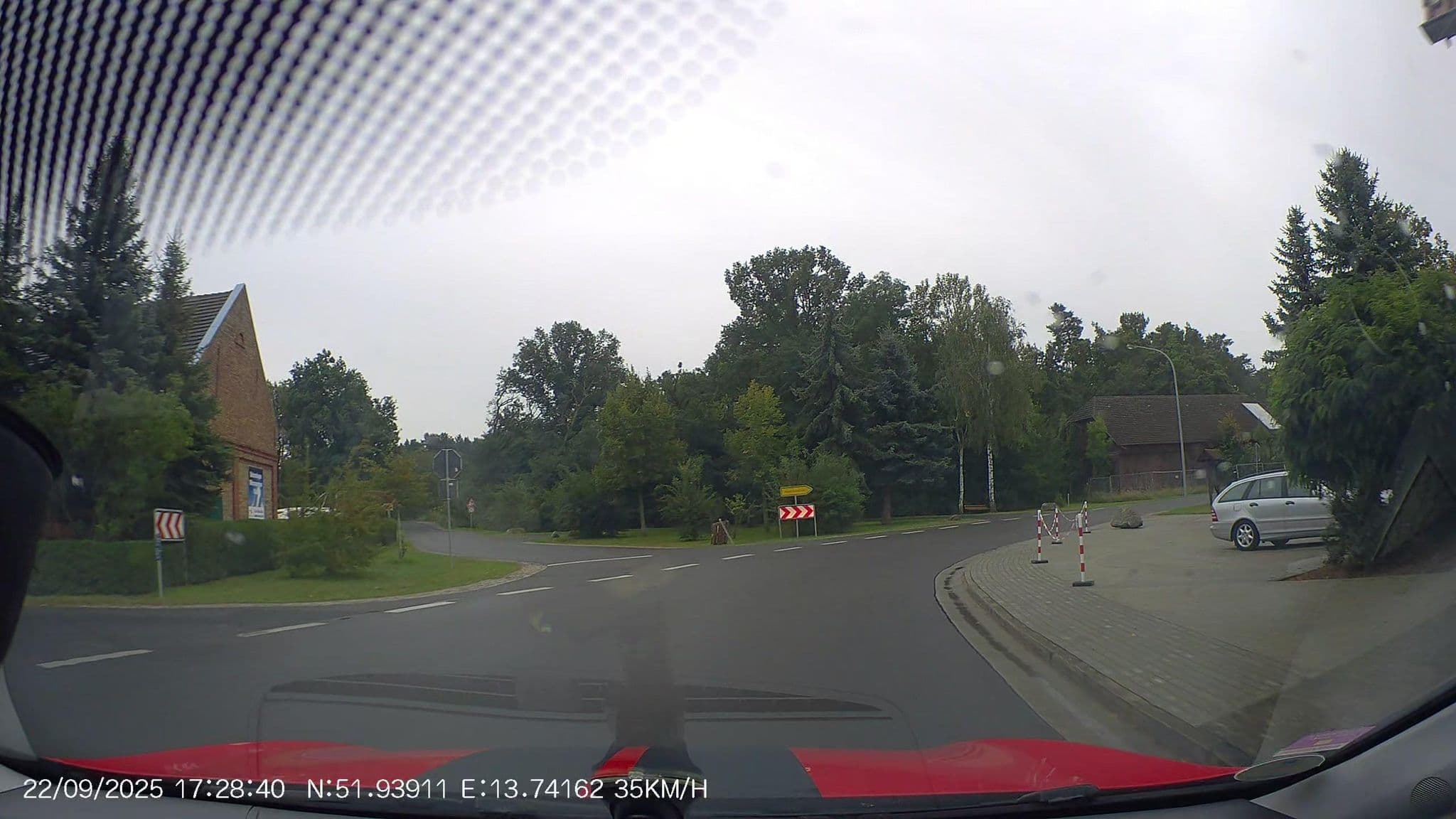 Street view near Landurlaub S. Tillich, Luckau — © AR88 (CC BY-SA · Mapillary)