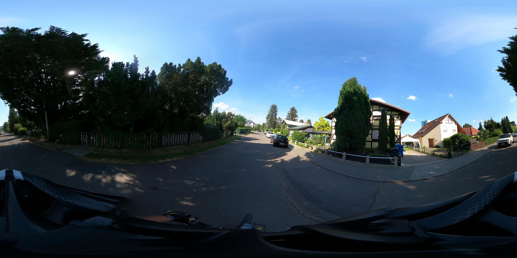 Street view near Hotel Pension Blumenbach, Marzahn — © stefanhrt (CC BY-SA · Mapillary)
