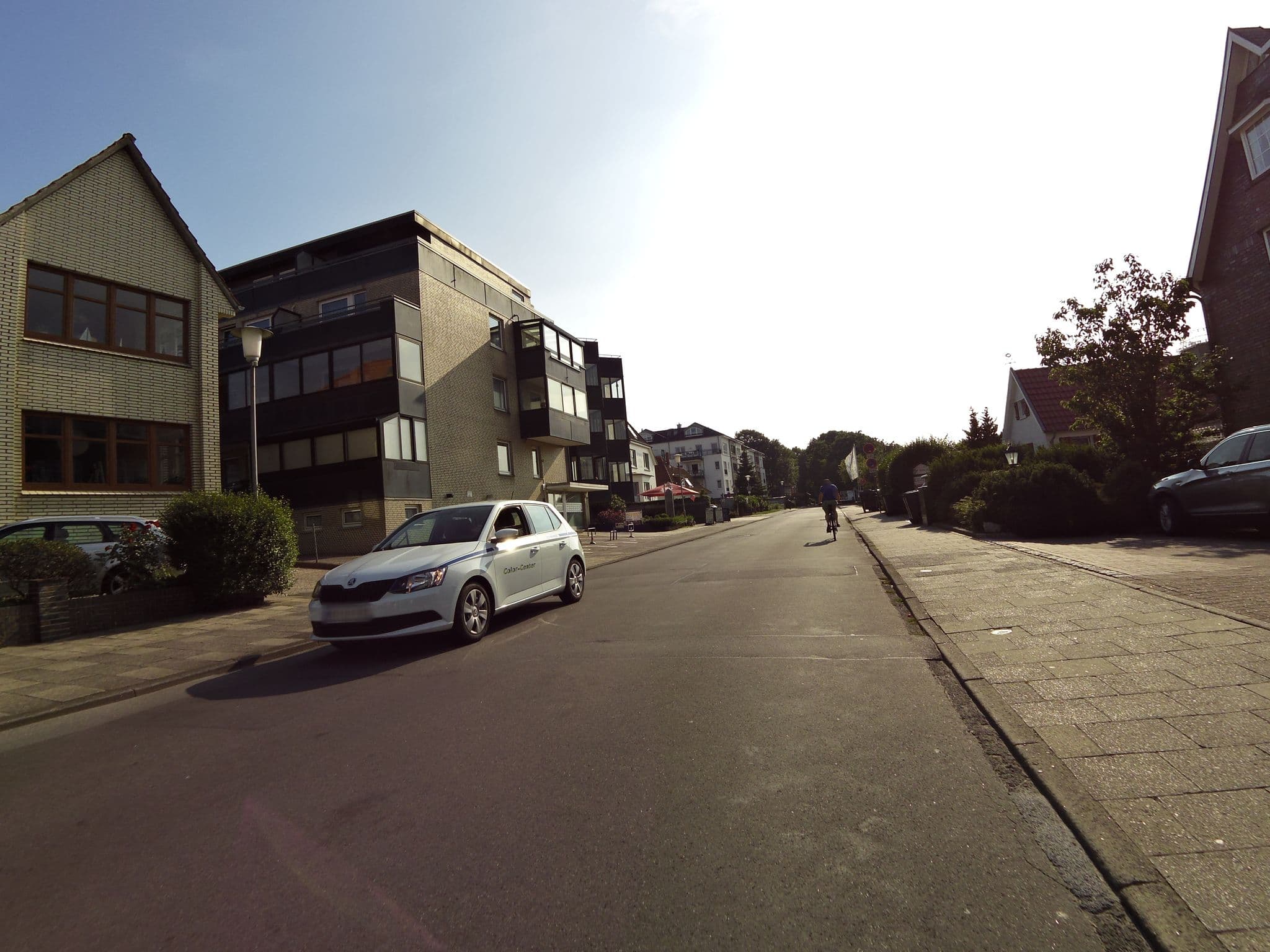 Street view near Haus Elisabeth, Cuxhaven
