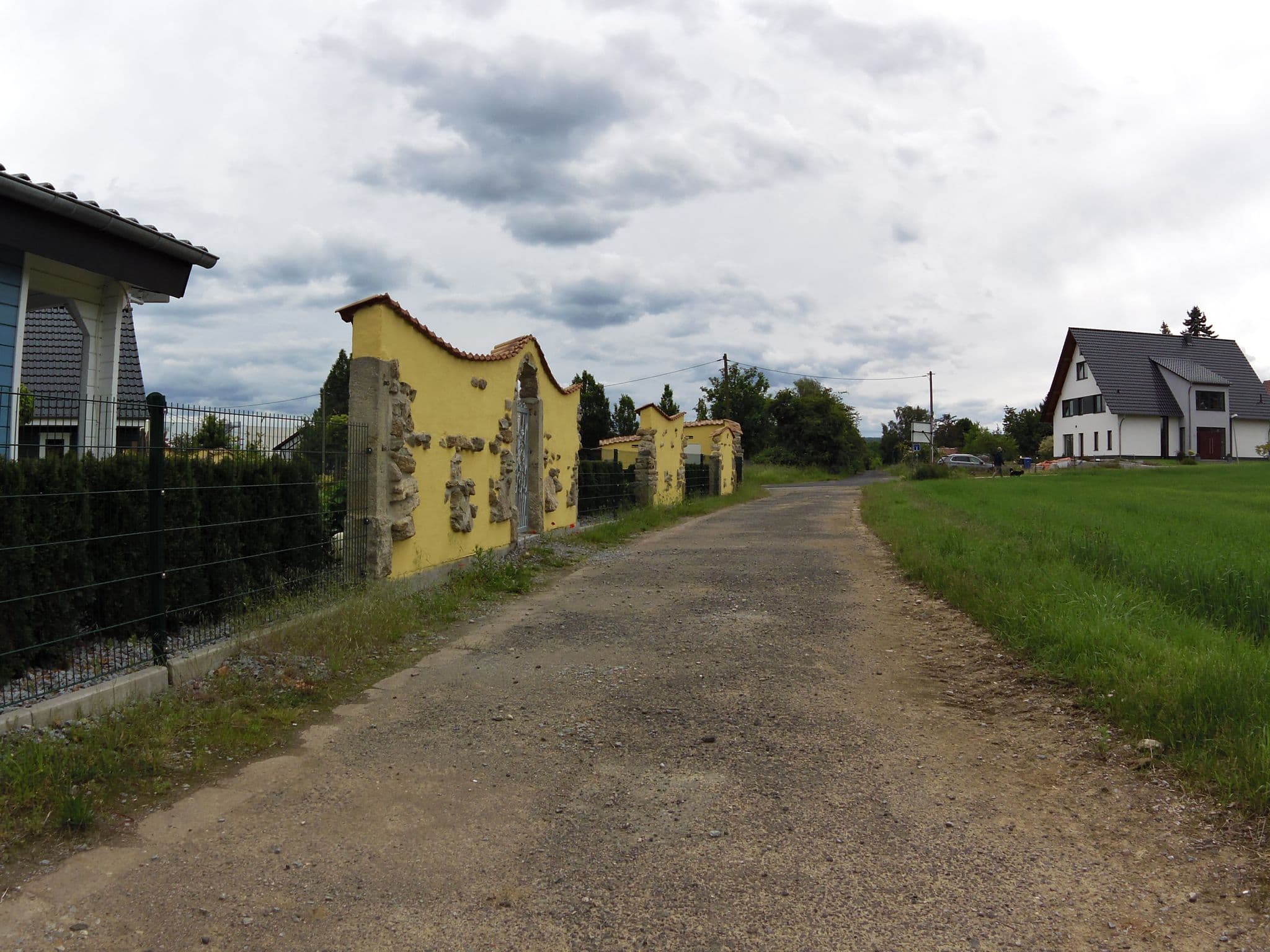 Street view near Blaues Haus, Oberdorla — © zoegglmeyr1 (CC BY-SA · Mapillary)