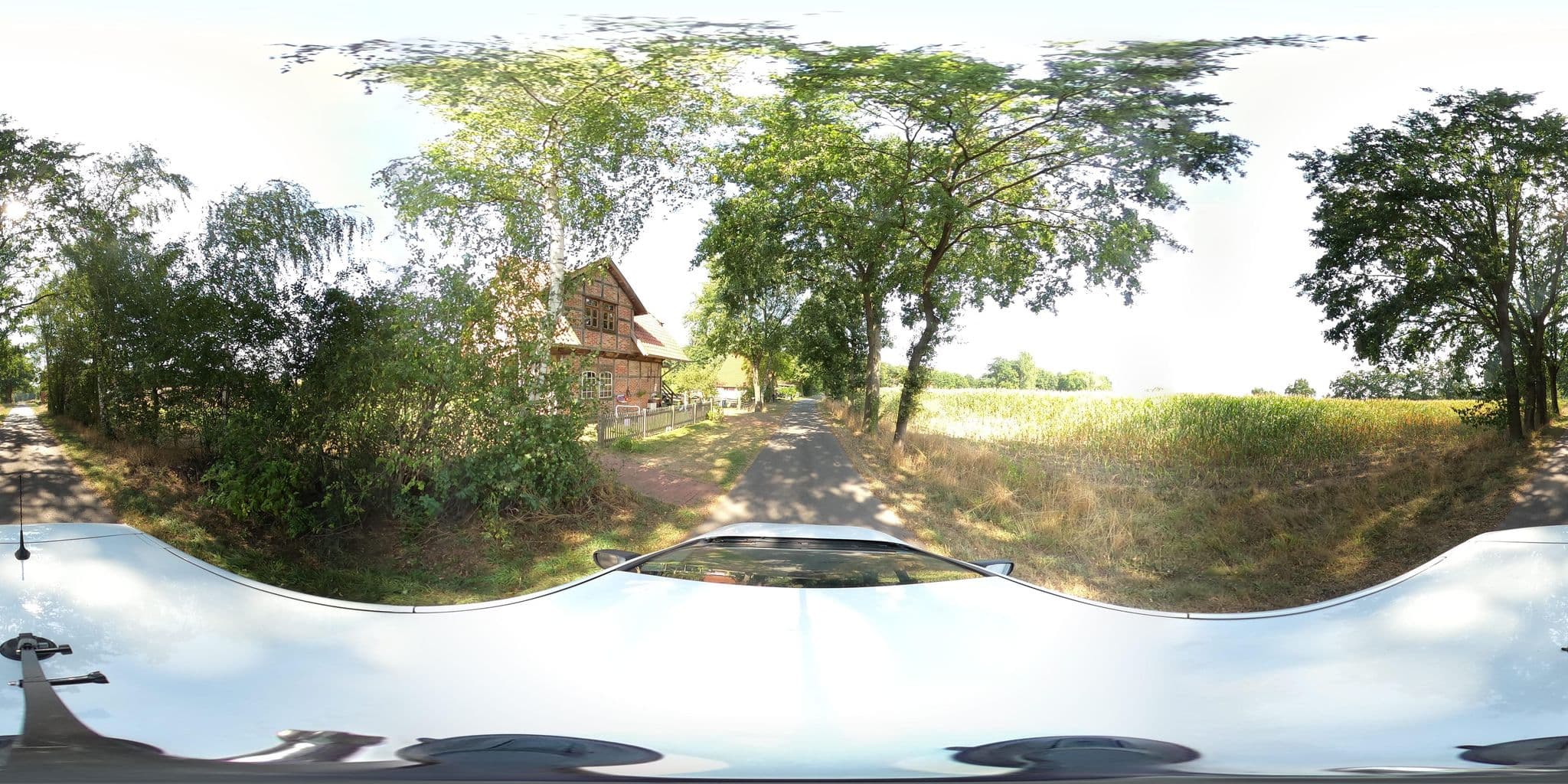 Street view near Hof Schwarzes Moor Hofladen und Ferienwohnung, Wietzen — © weseraue2022 (CC BY-SA · Mapillary)