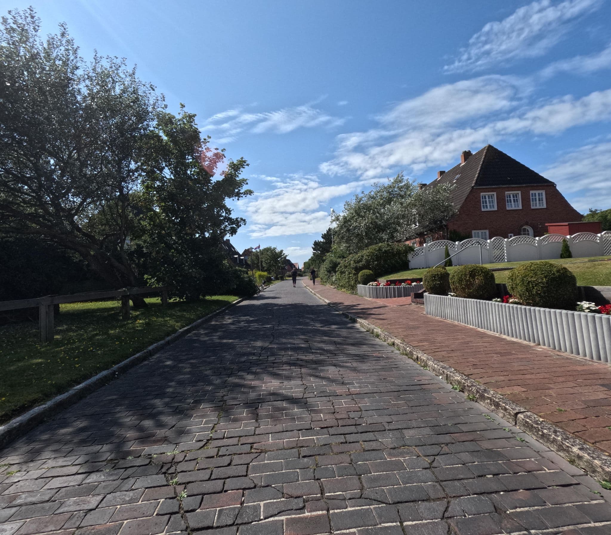 Street view near Haus Blickfang, Langeoog