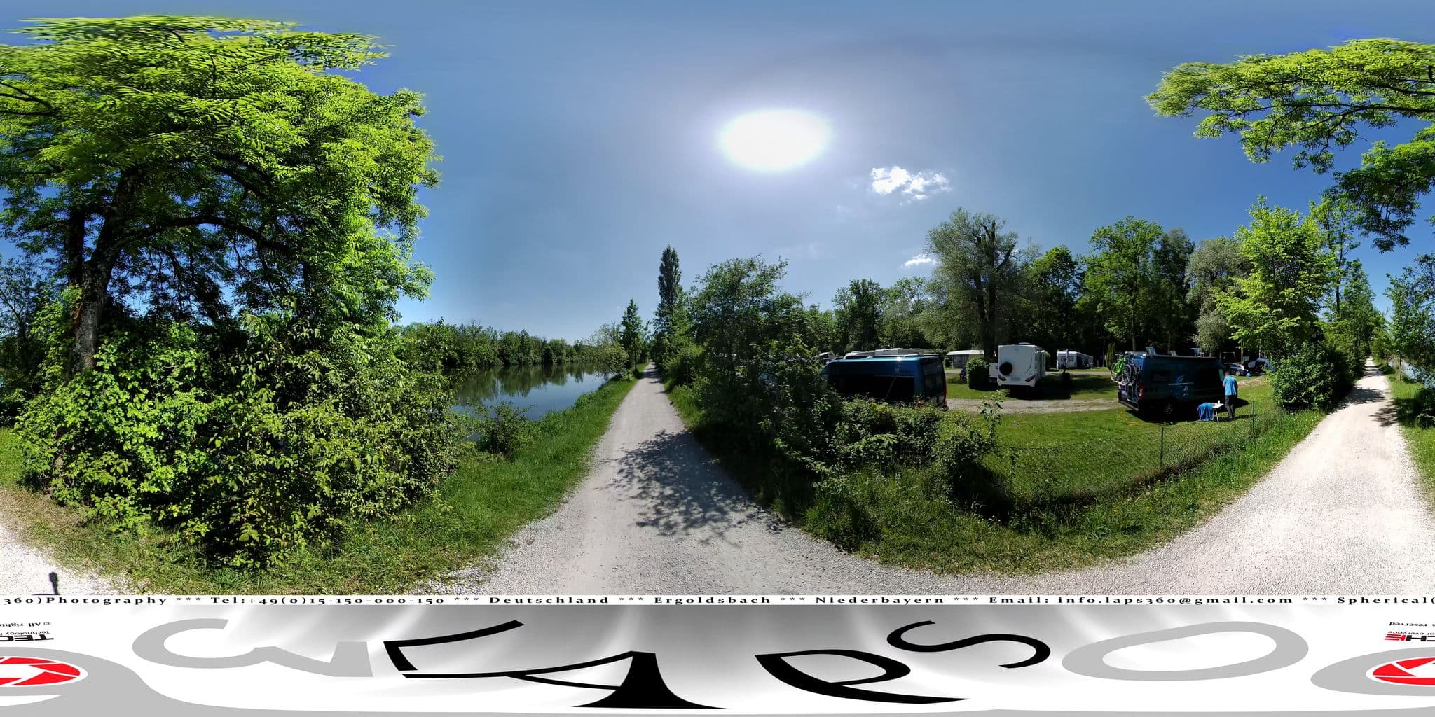 Street view near Isarcamping, Ergolding — © LAPS360 (CC BY-SA · Mapillary)