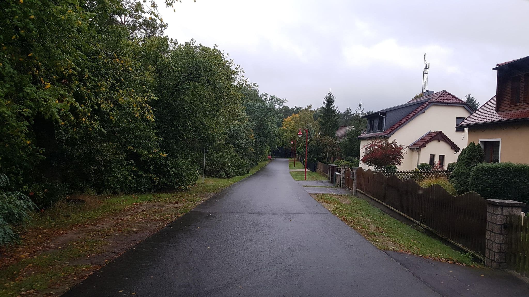 Street view near Ferienwohnung Liesbeth, Bad Saarow — © dsmm (CC BY-SA · Mapillary)