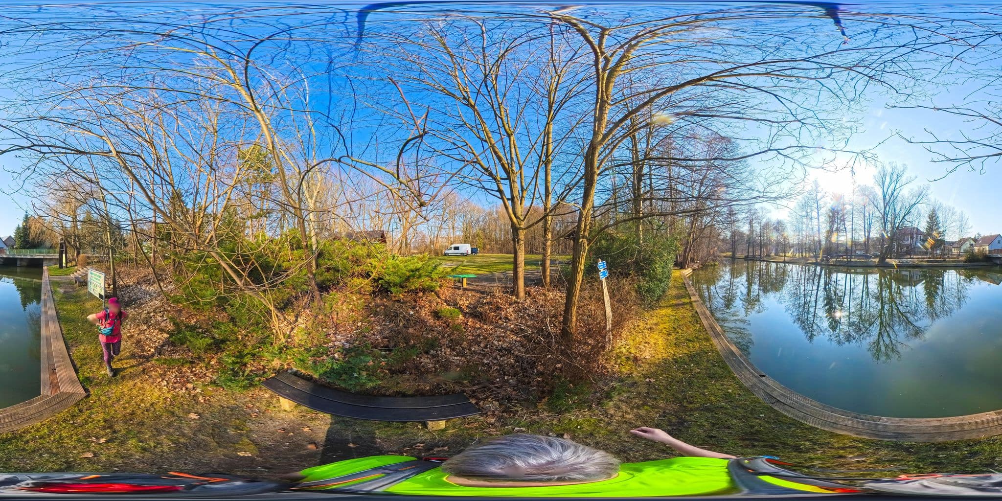 Street view near Wasserwanderrastplatz Wasserburg, Halbe — © Hol_Ger (CC BY-SA · Mapillary)