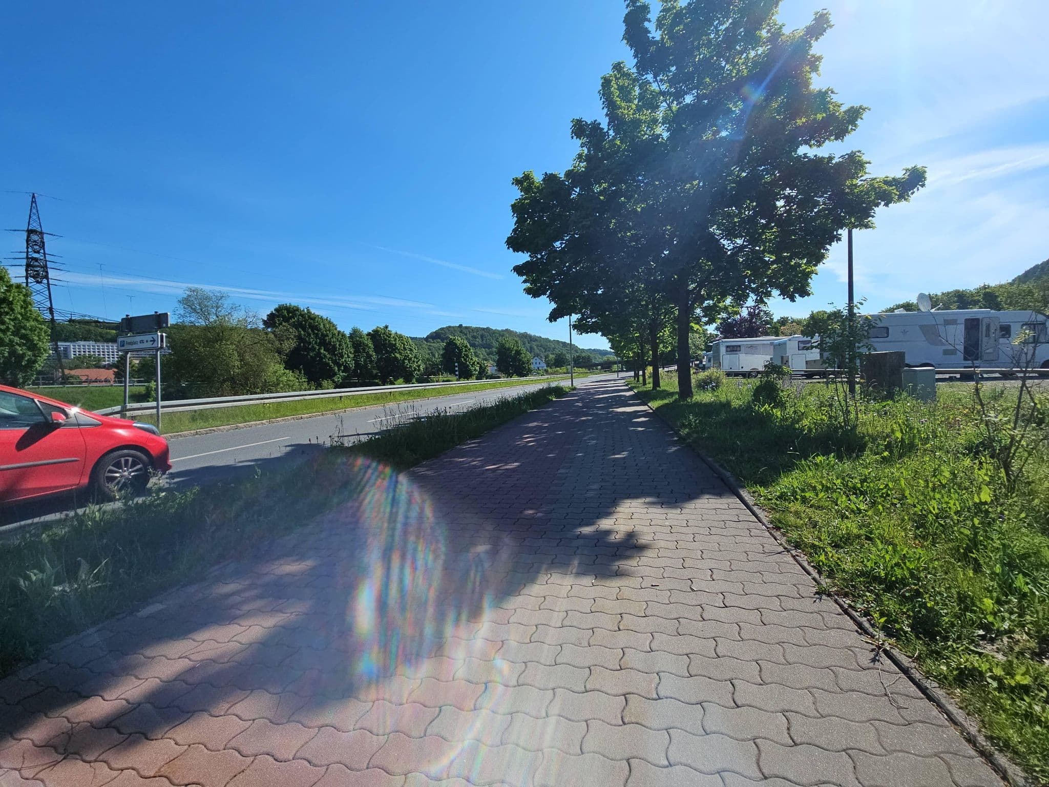 Street view near Wohnmobilstellplatz Kulmbach, Kulmbach — © bernd_niemann (CC BY-SA · Mapillary)