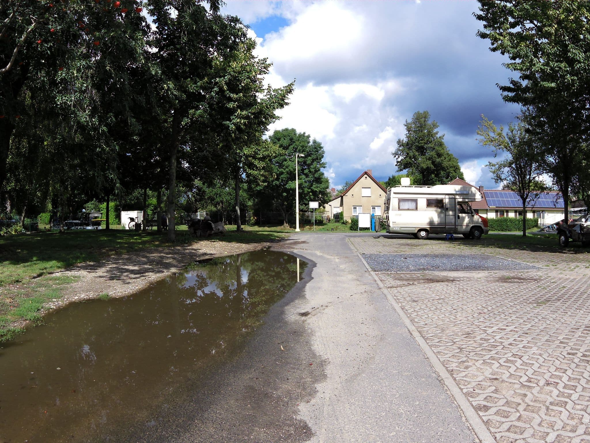 Street view near Reisemobil-Stellplatz Storkow, Storkow — © zoegglmeyr1 (CC BY-SA · Mapillary)