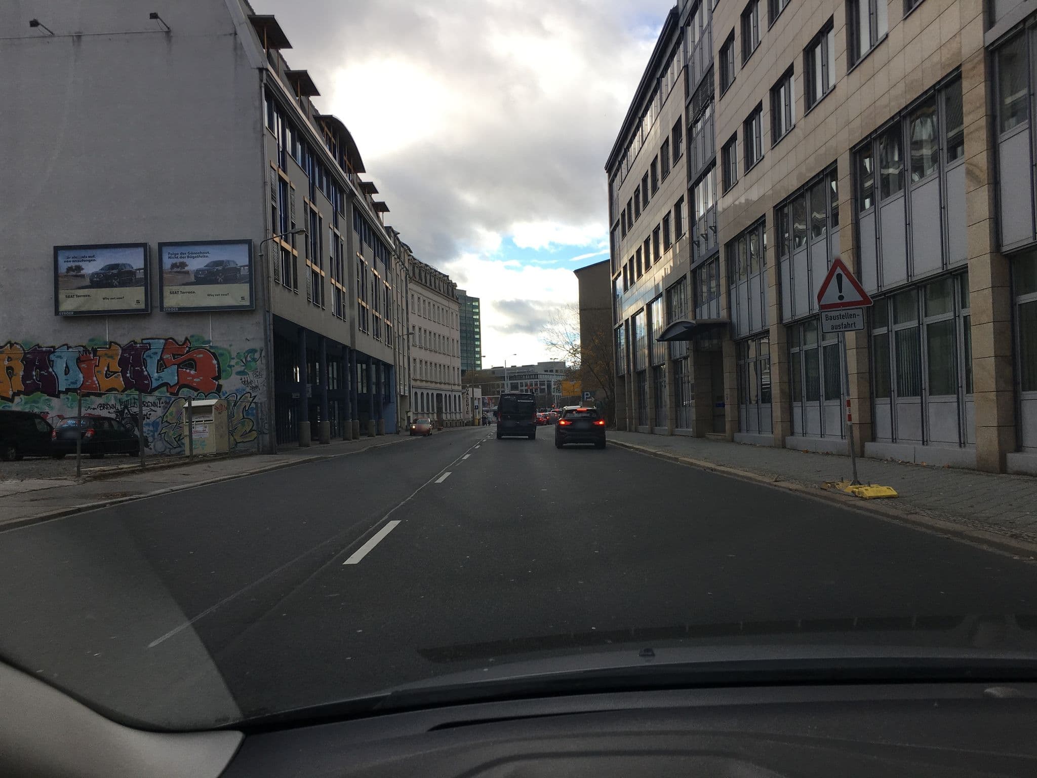 Street view near Radisson Hotel Leipzig, Leipzig — © bejotel (CC BY-SA · Mapillary)