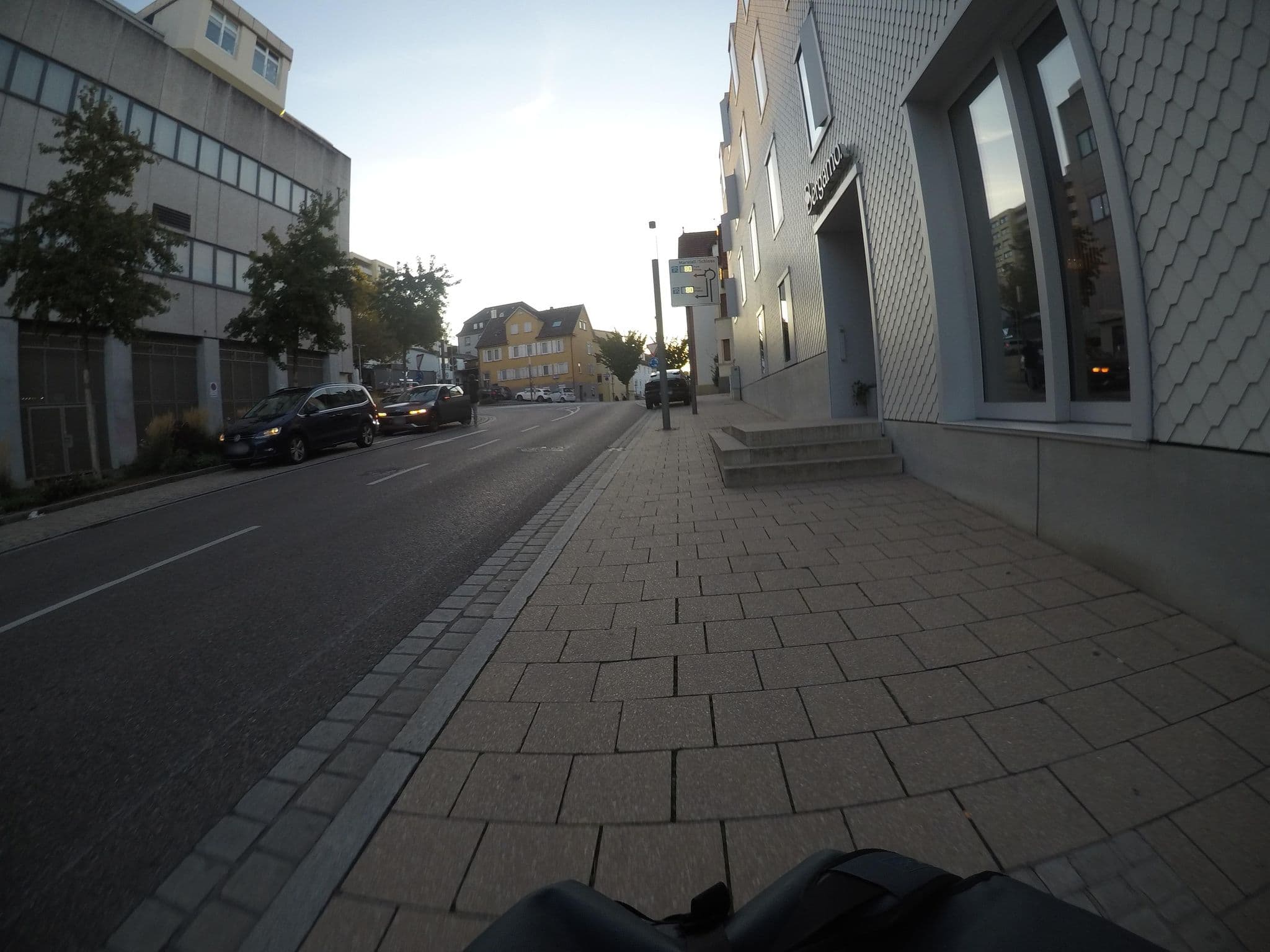 Street view near Hotel Bergamo, Ludwigsburg — © mfa (CC BY-SA · Mapillary)