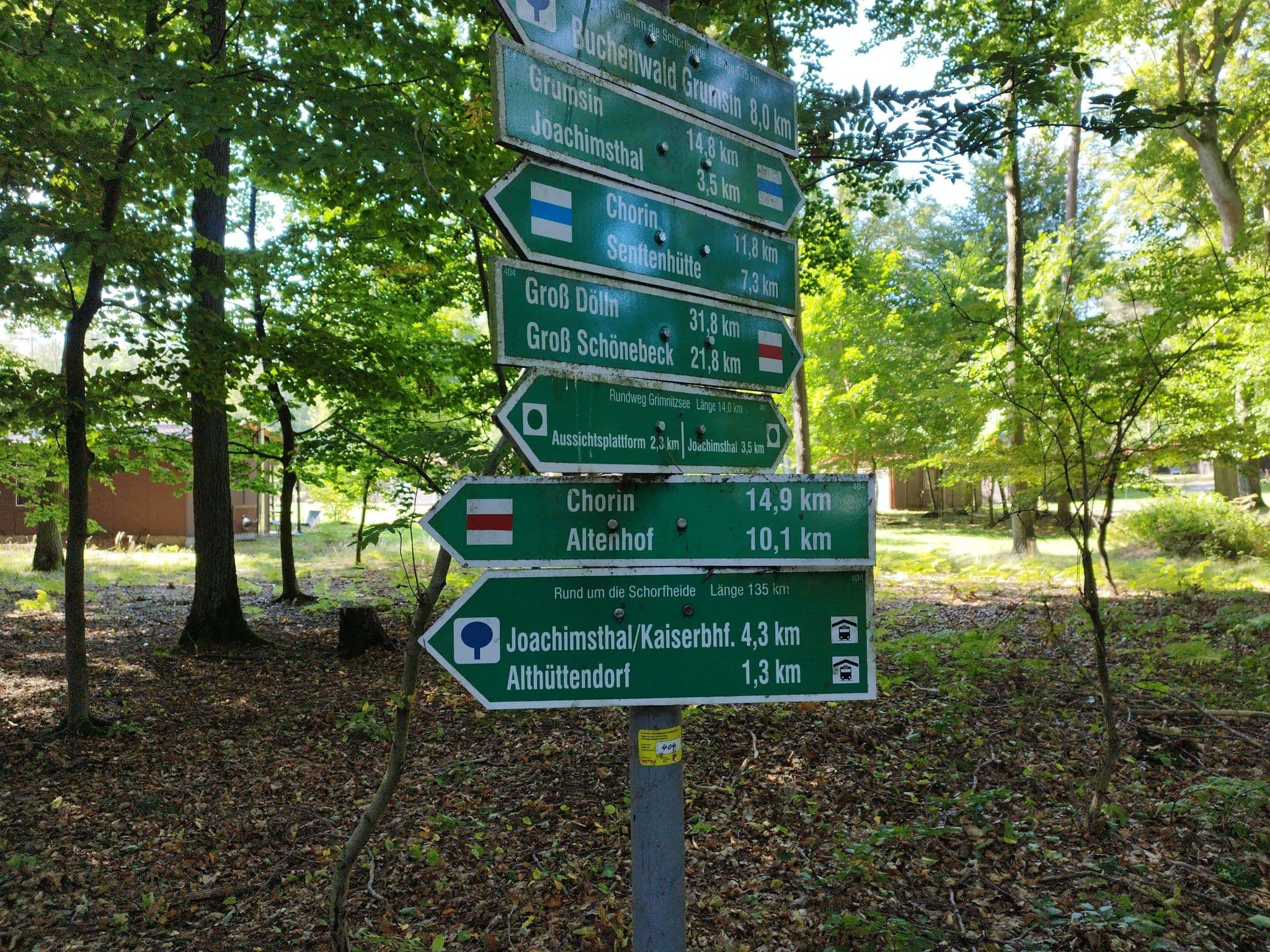 Street view near Bungalow 28, Joachimsthal — © ber319 (CC BY-SA · Mapillary)