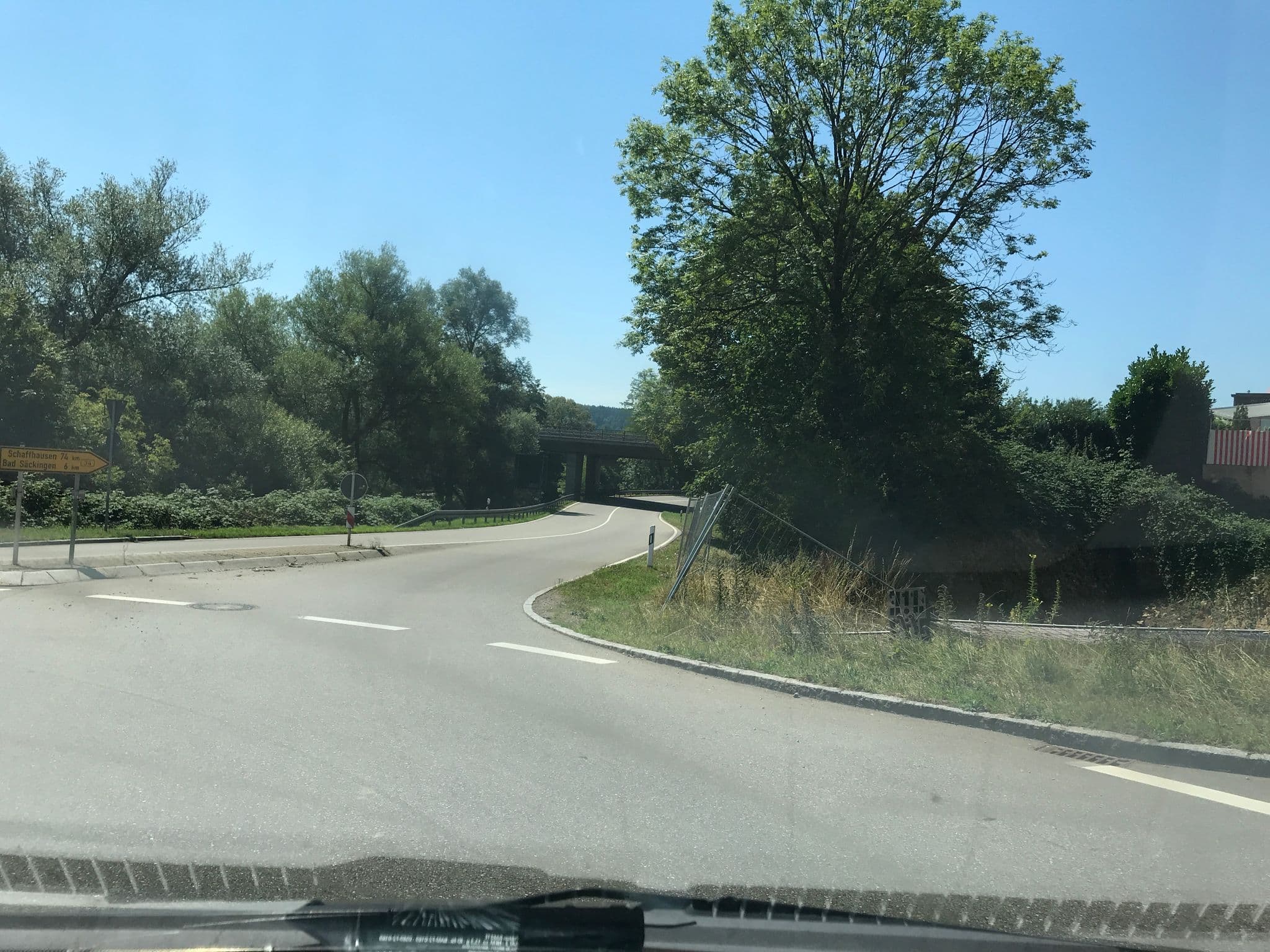 Street view near Hotel Wehra, Schwörstadt — © tbkrtz (CC BY-SA · Mapillary)