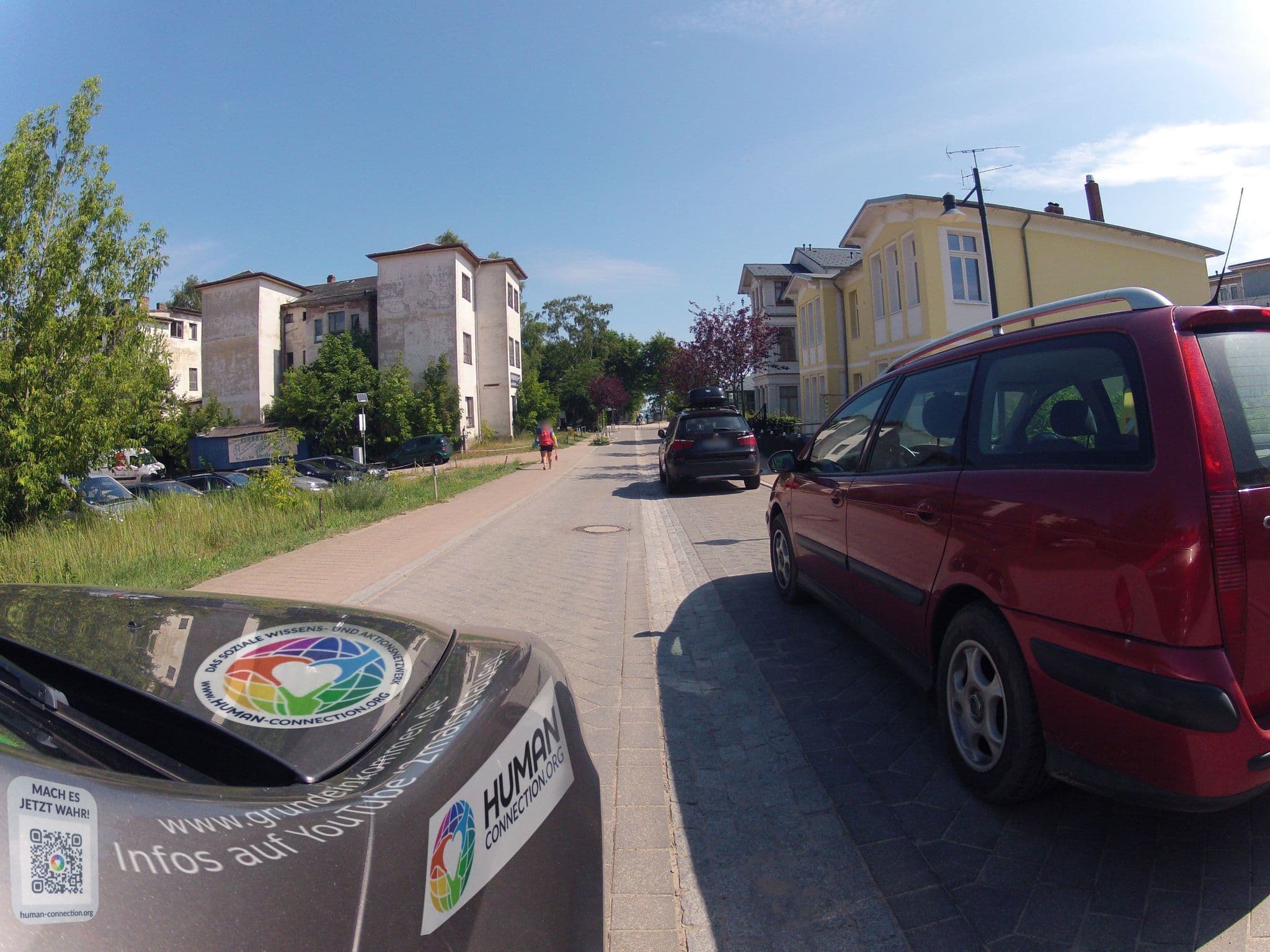 Street view near Quartier Schneespecht Westendpalais, Seebad Heringsdorf — © fahrradfahrer (CC BY-SA · Mapillary)
