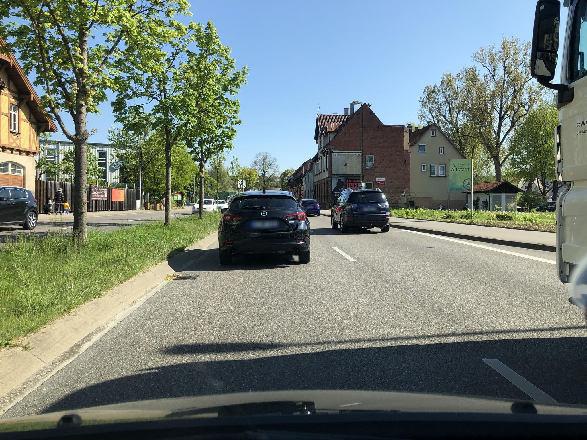Street view near BELSERS Hotel, Nürtingen — © poseidon69 (CC BY-SA · Mapillary)