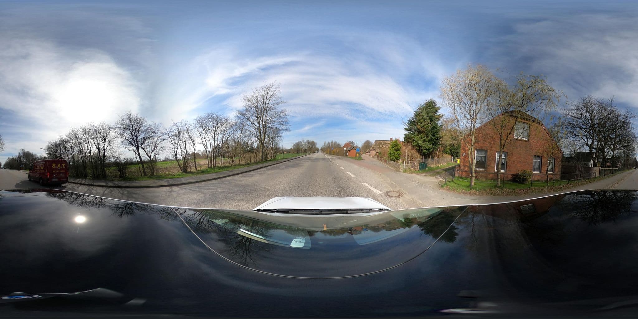 Street view near Vergissmeinnicht, Breklum — © peterleth (CC BY-SA · Mapillary)